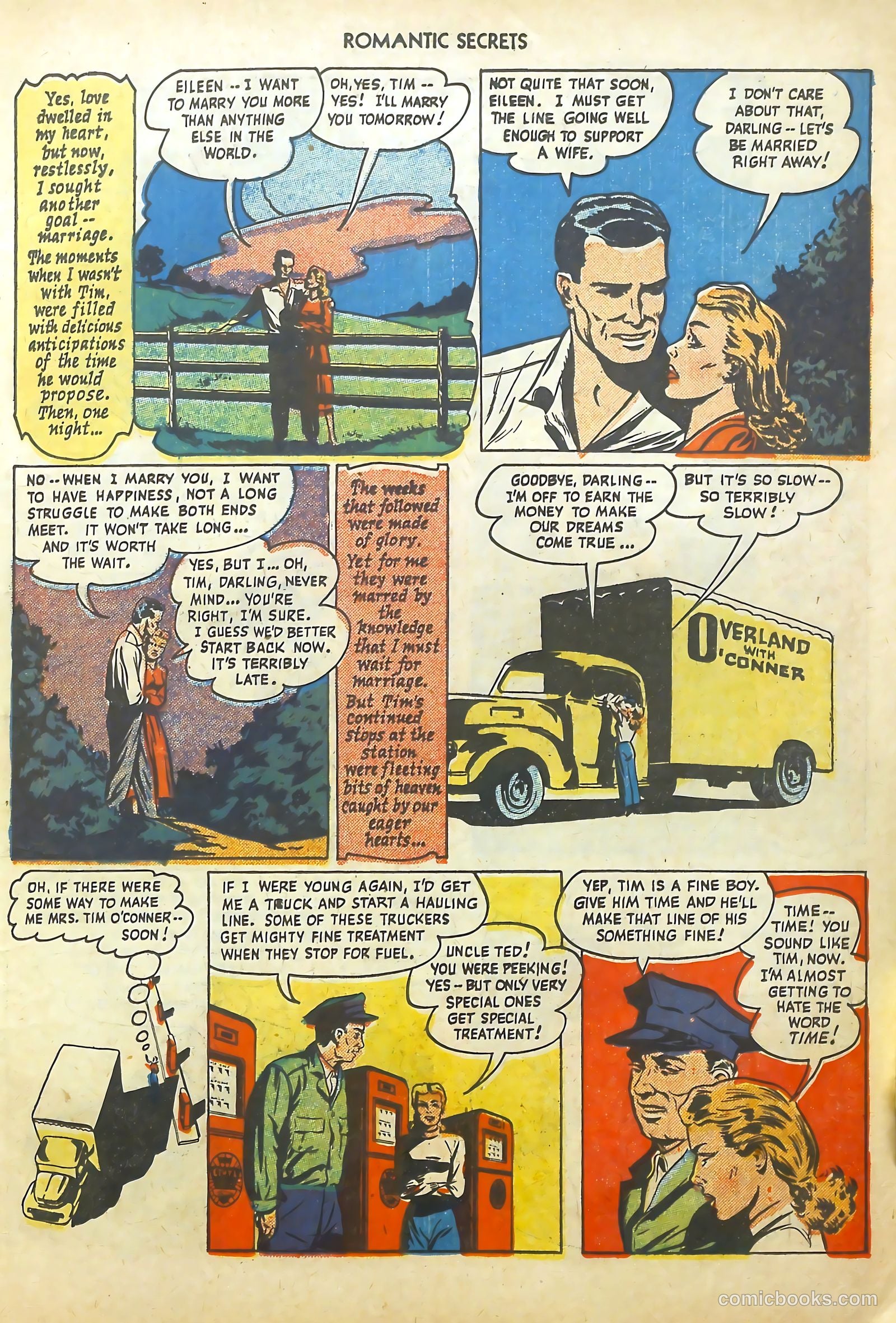 Romantic Secrets #8 (1950) — page 9 of 52