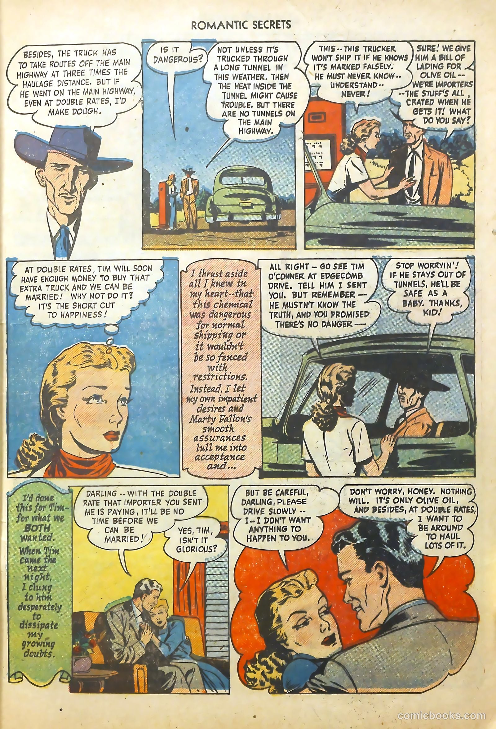 Romantic Secrets #8 (1950) — page 11 of 52