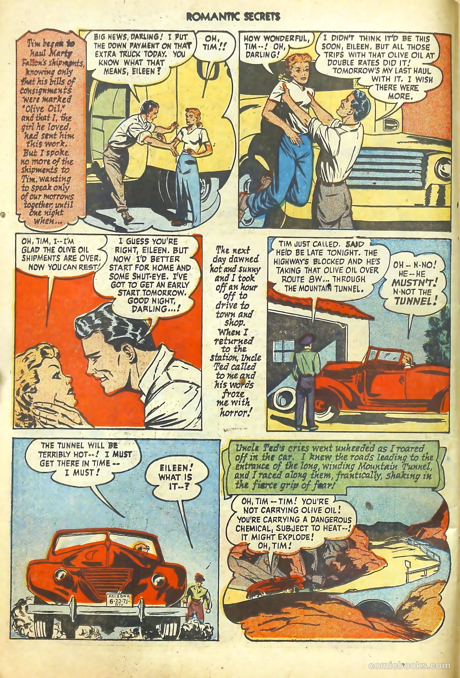 Romantic Secrets #8 (1950) — page 12 of 52