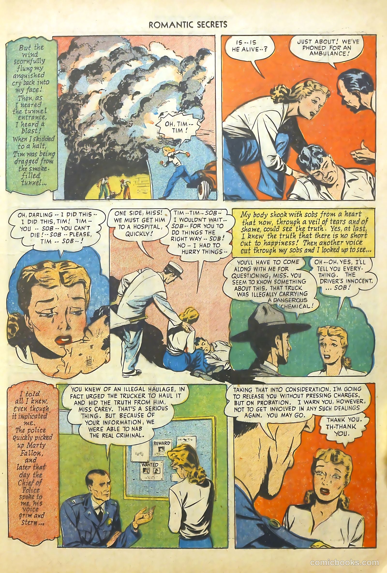 Romantic Secrets #8 (1950) — page 13 of 52