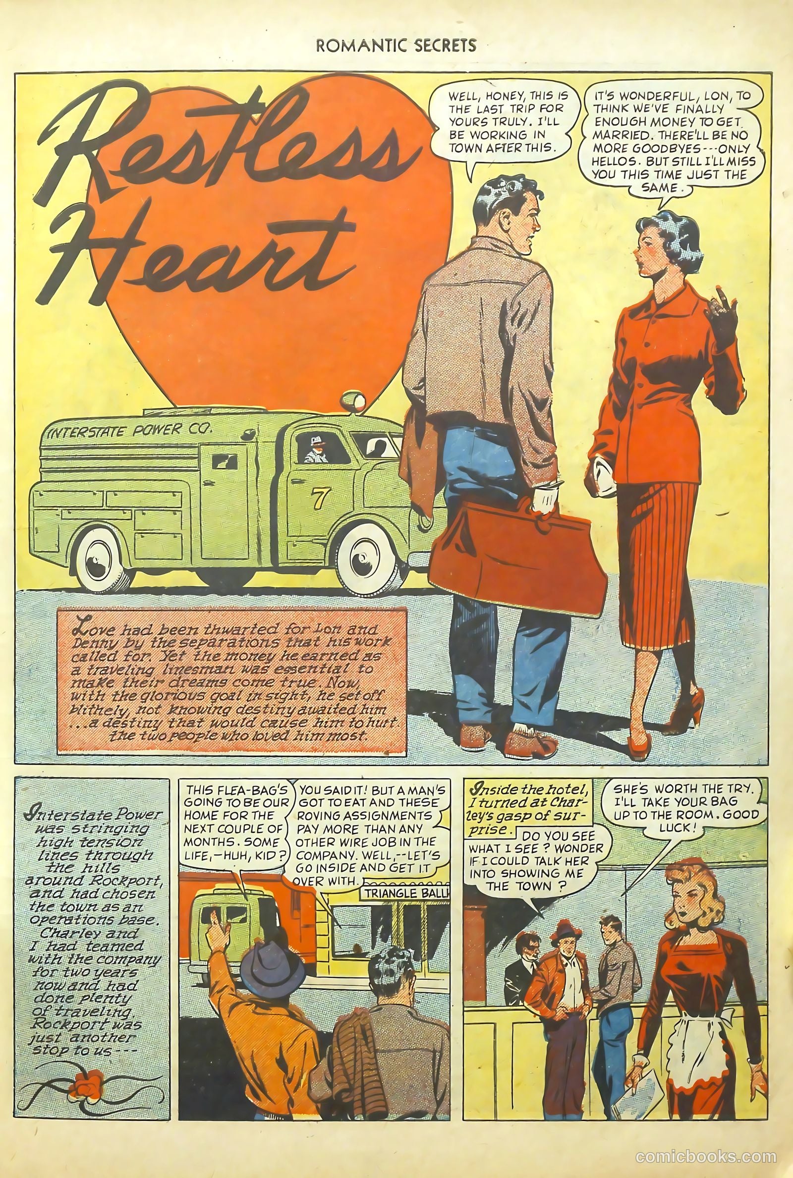 Romantic Secrets #8 (1950) — page 15 of 52