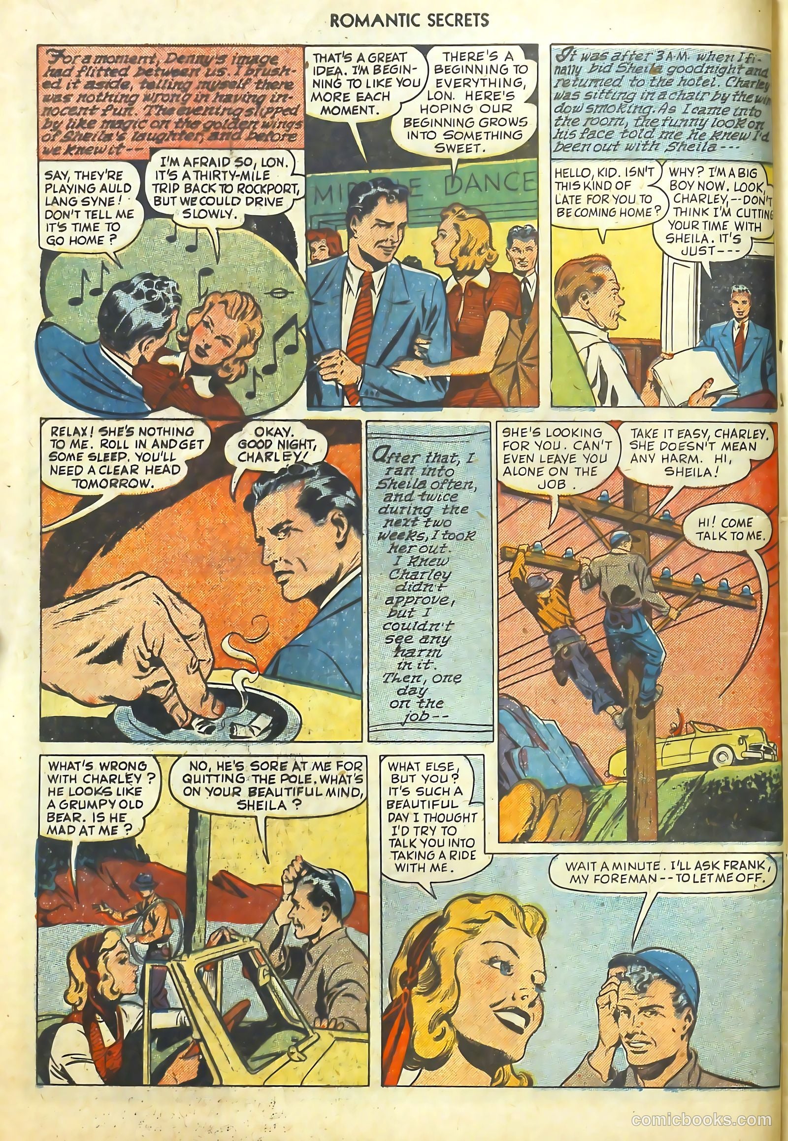 Romantic Secrets #8 (1950) — page 18 of 52