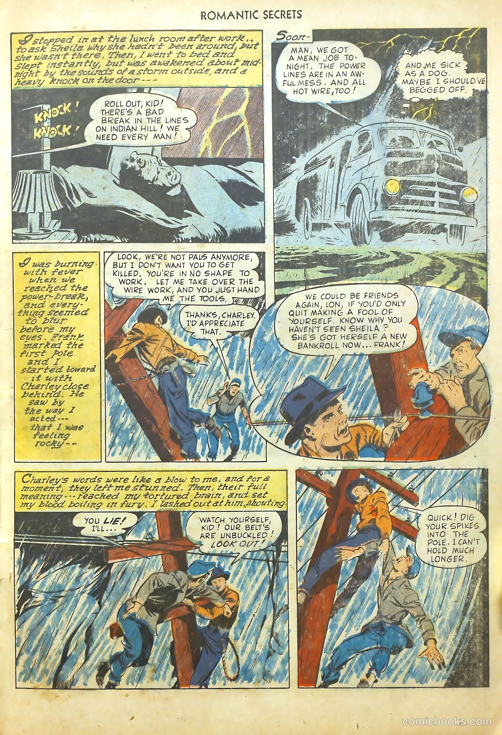 Romantic Secrets #8 (1950) — page 23 of 52