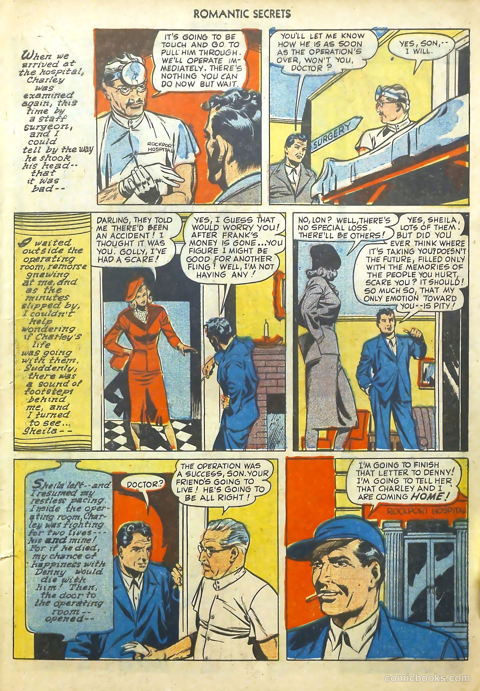 Romantic Secrets #8 (1950) — page 25 of 52
