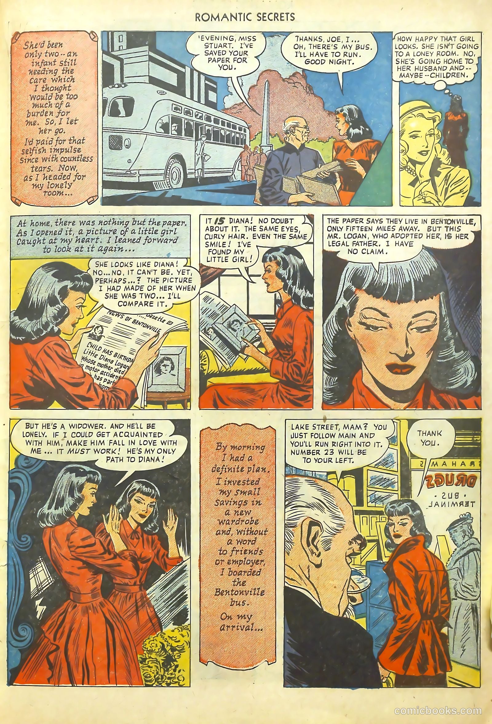 Romantic Secrets #8 (1950) — page 27 of 52