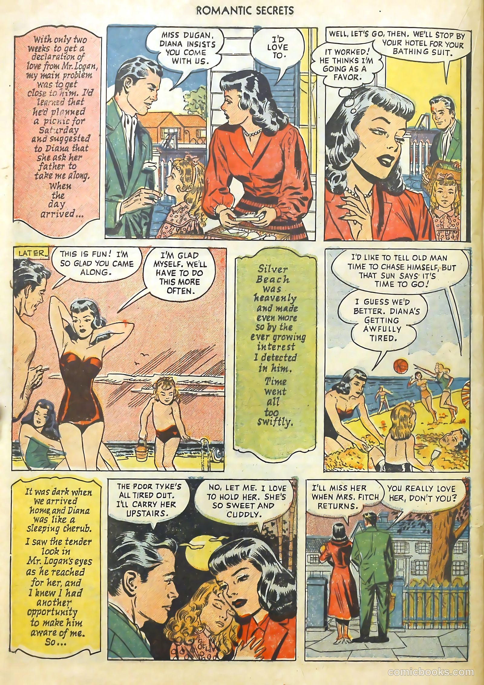 Romantic Secrets #8 (1950) — page 30 of 52