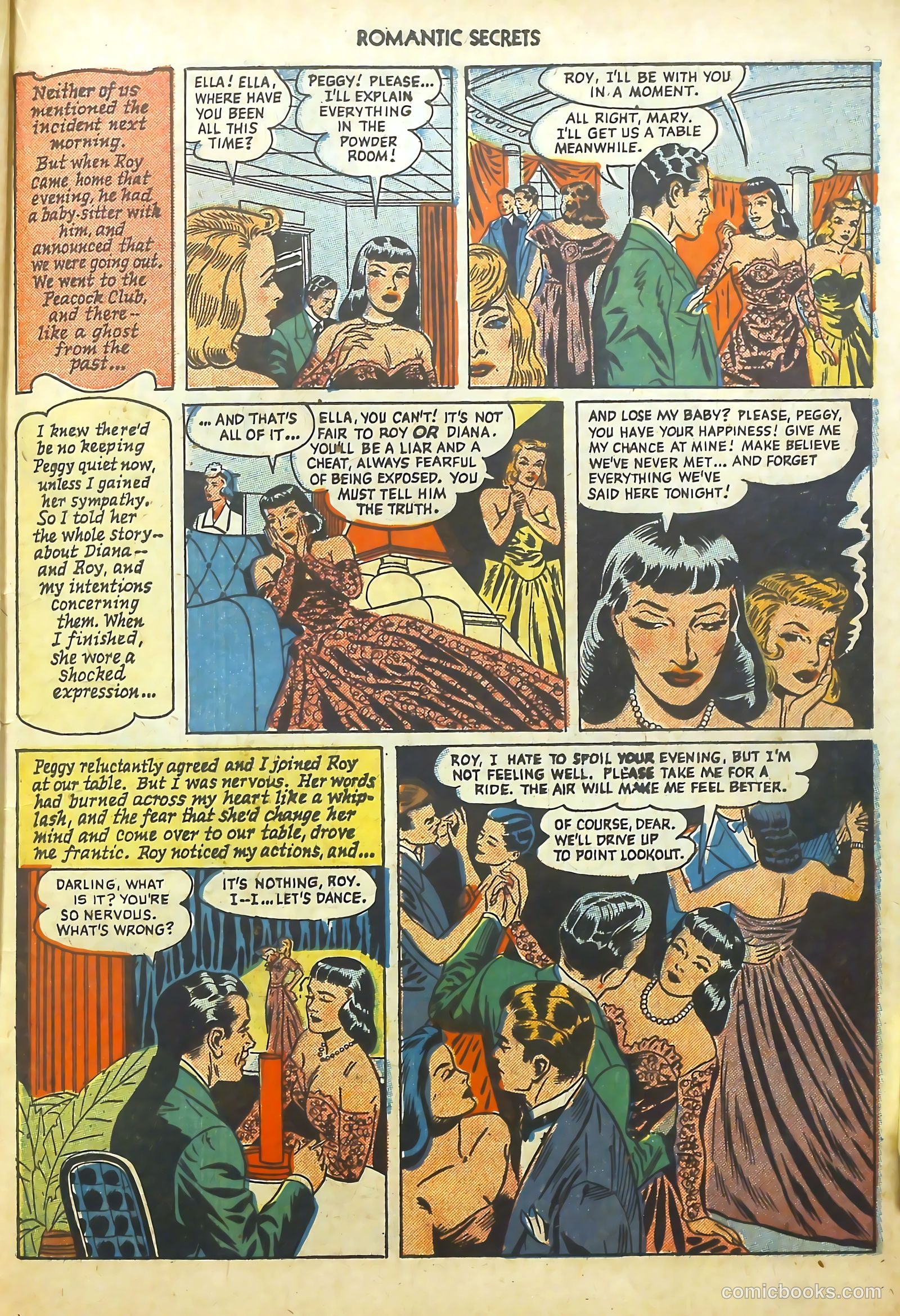 Romantic Secrets #8 (1950) — page 33 of 52