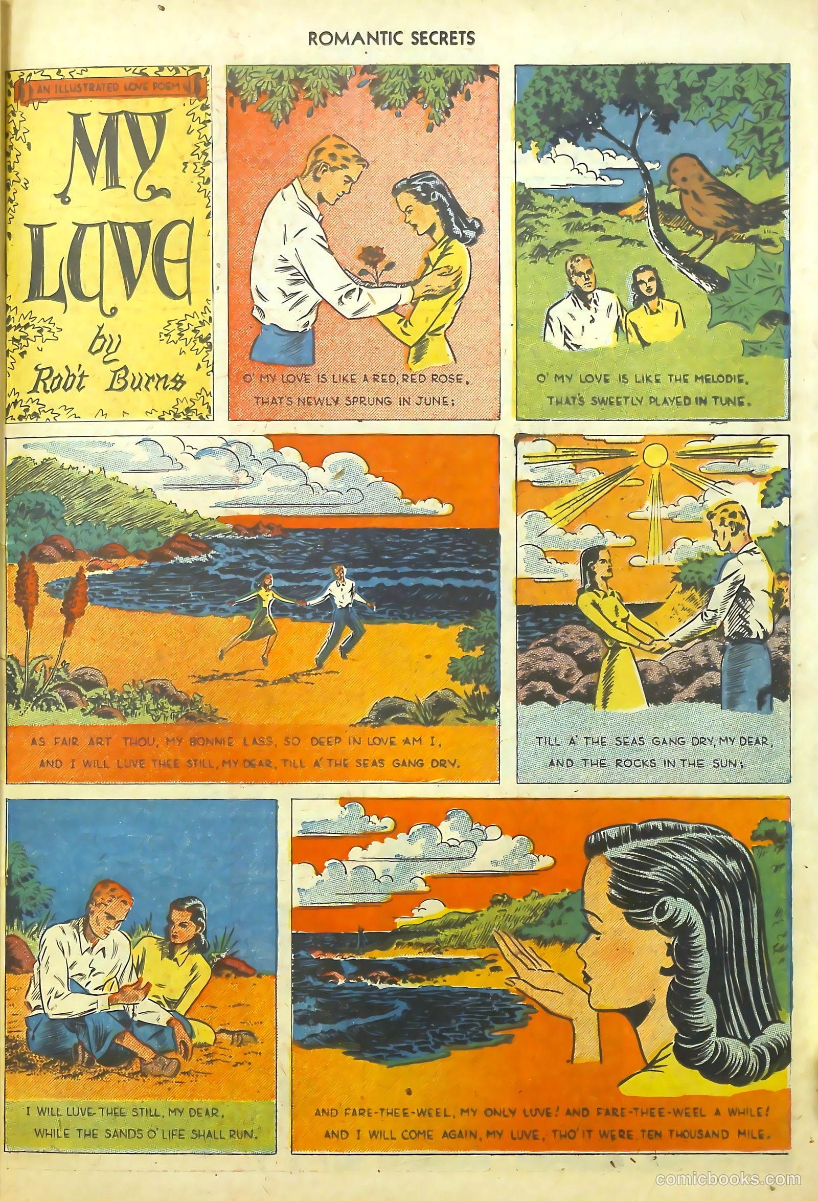 Romantic Secrets #8 (1950) — page 39 of 52