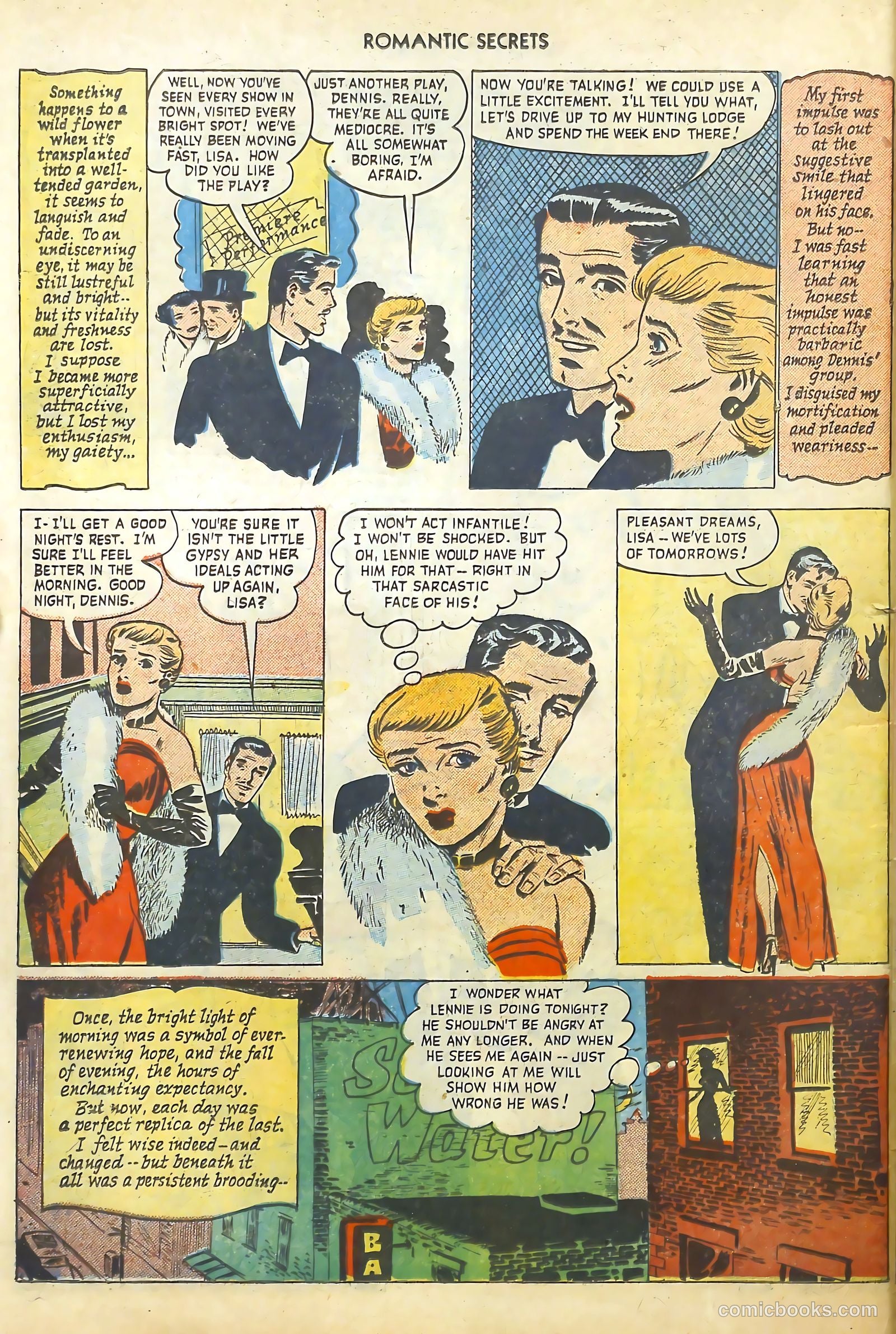 Romantic Secrets #8 (1950) — page 48 of 52