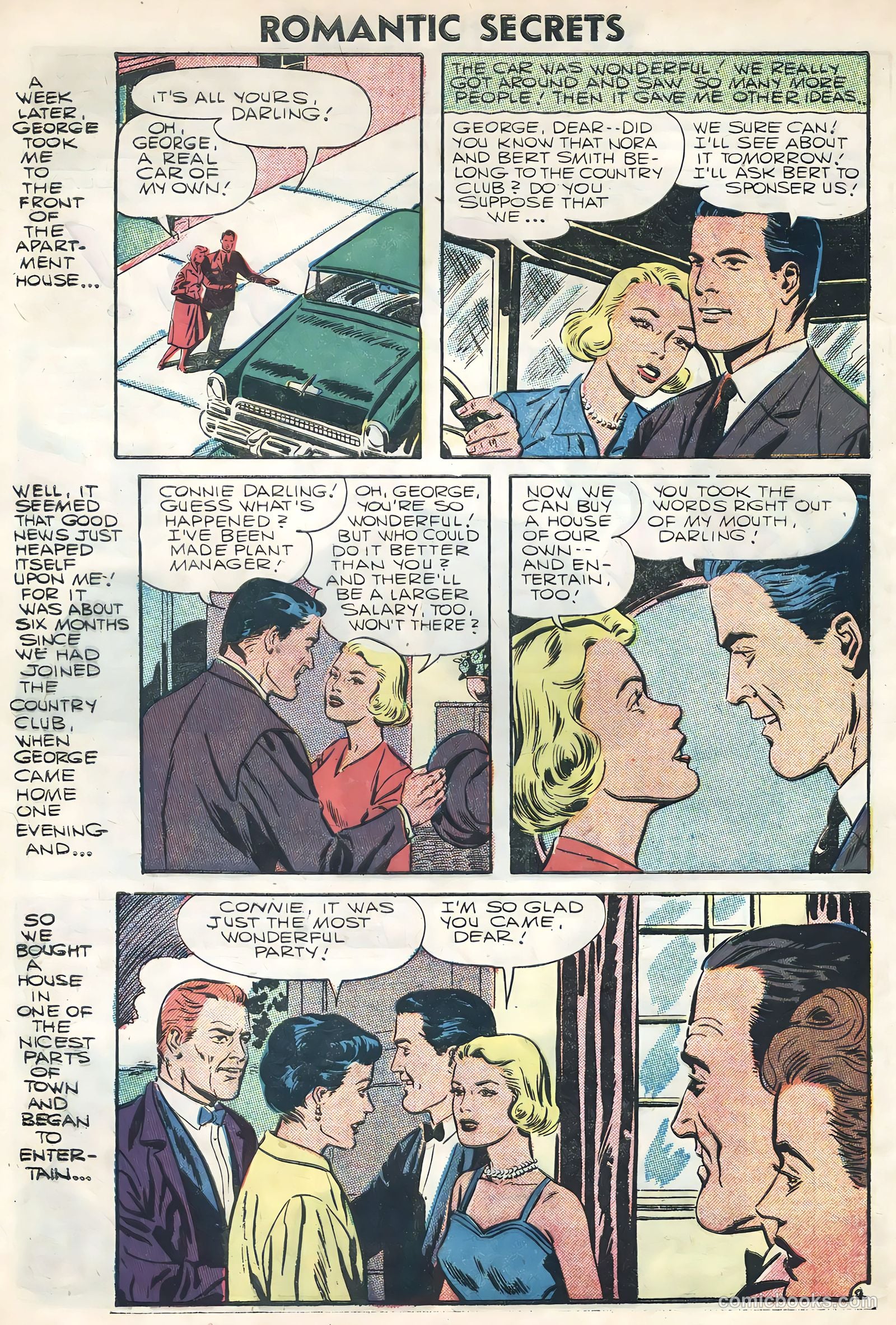 Romantic Secrets #9 (1956) — page 4 of 36