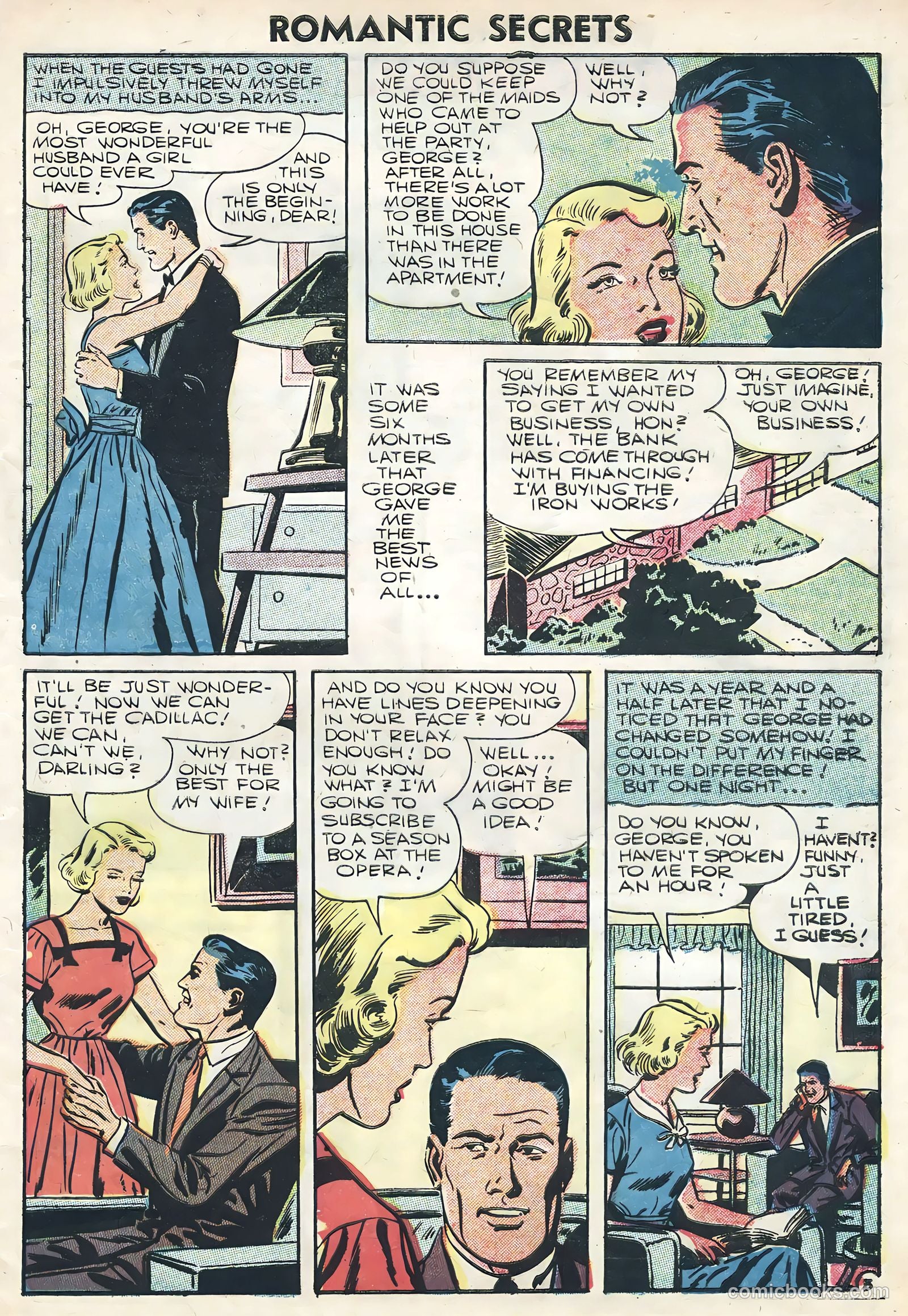 Romantic Secrets #9 (1956) — page 5 of 36