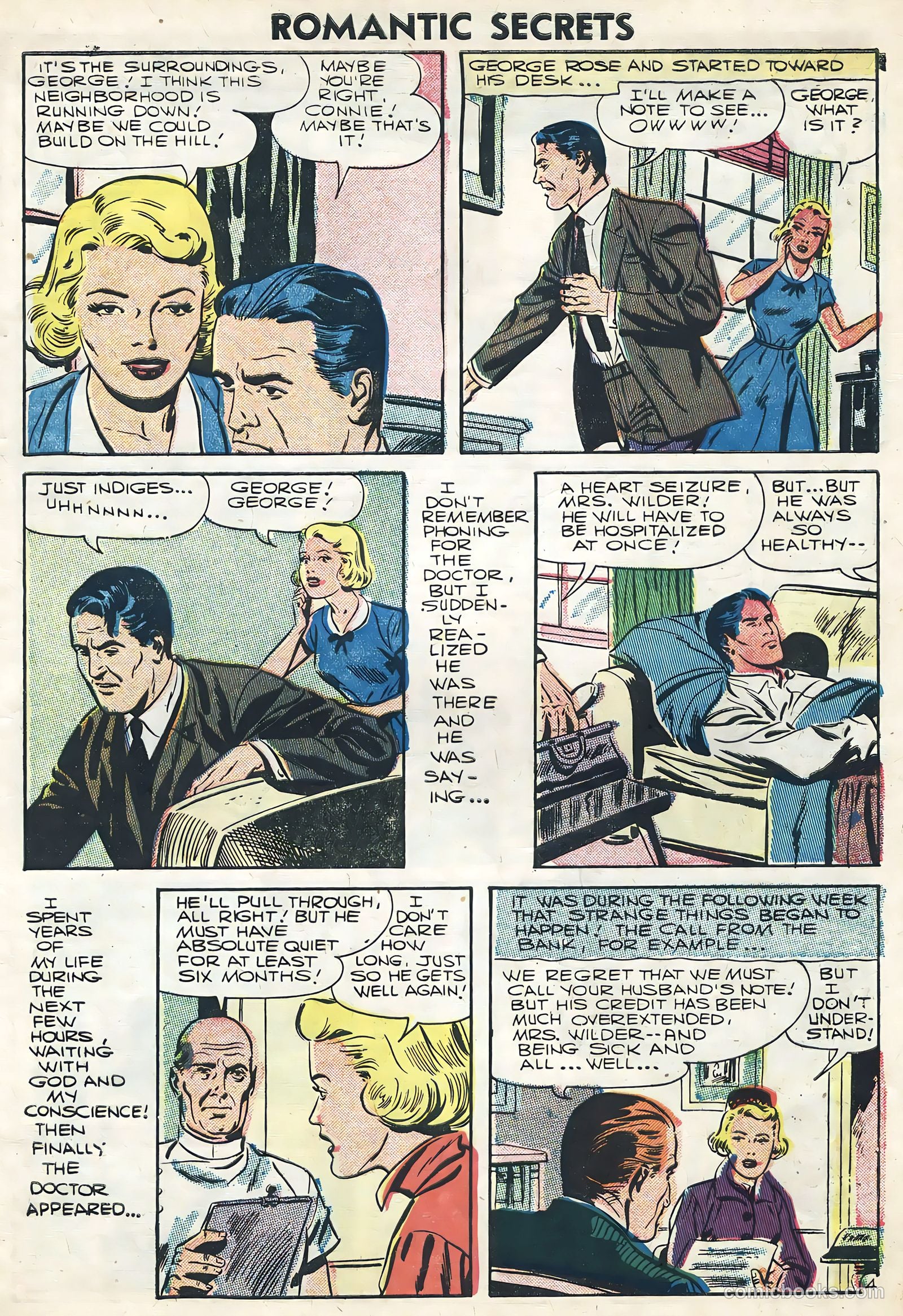 Romantic Secrets #9 (1956) — page 7 of 36