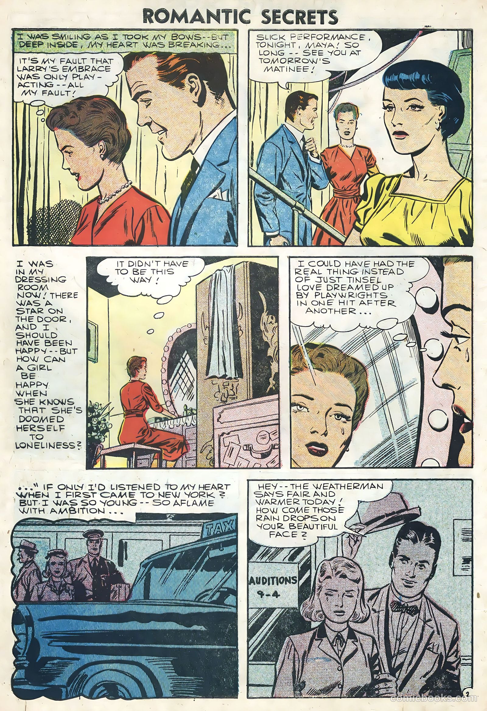 Romantic Secrets #9 (1956) — page 10 of 36