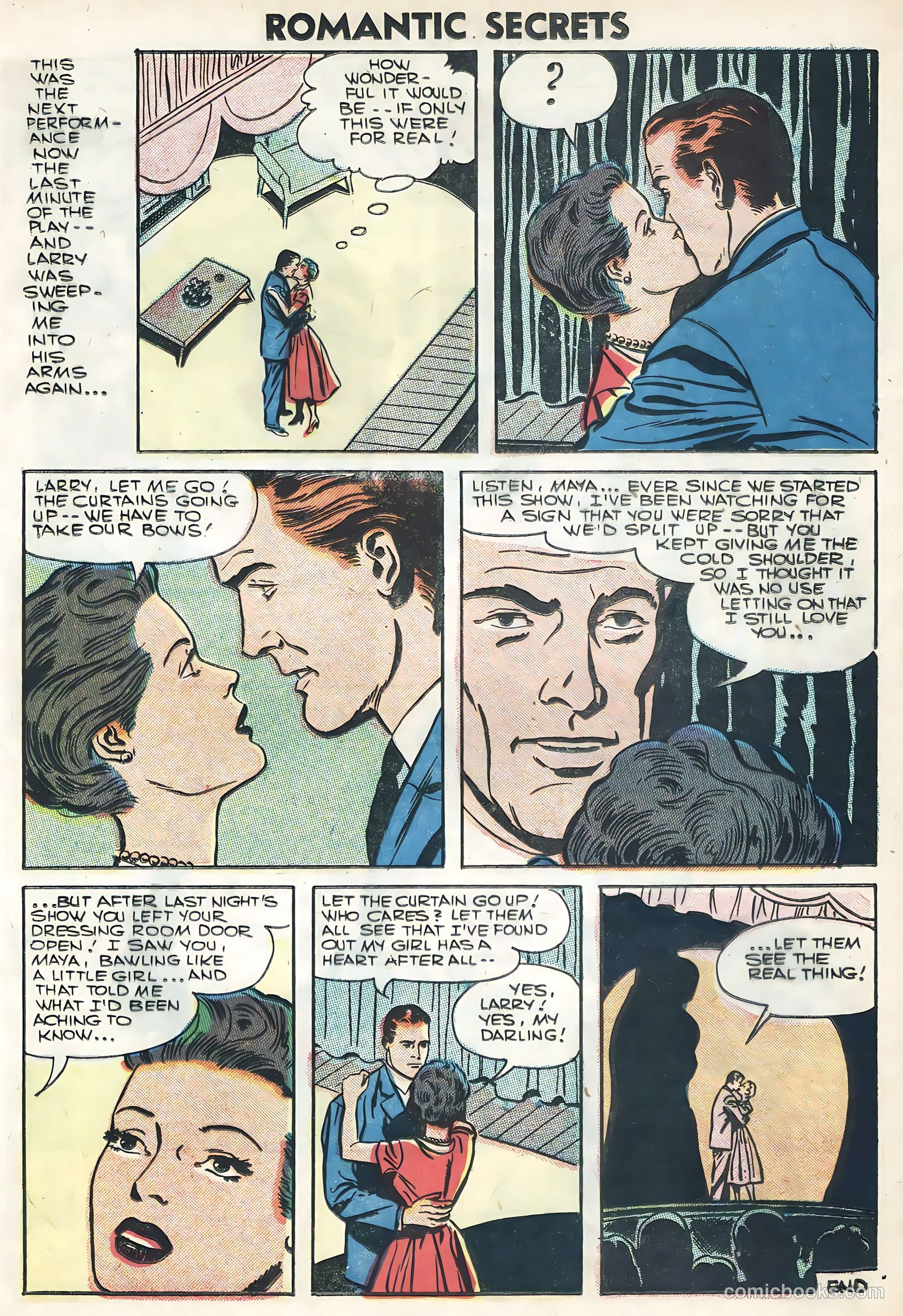 Romantic Secrets #9 (1956) — page 13 of 36