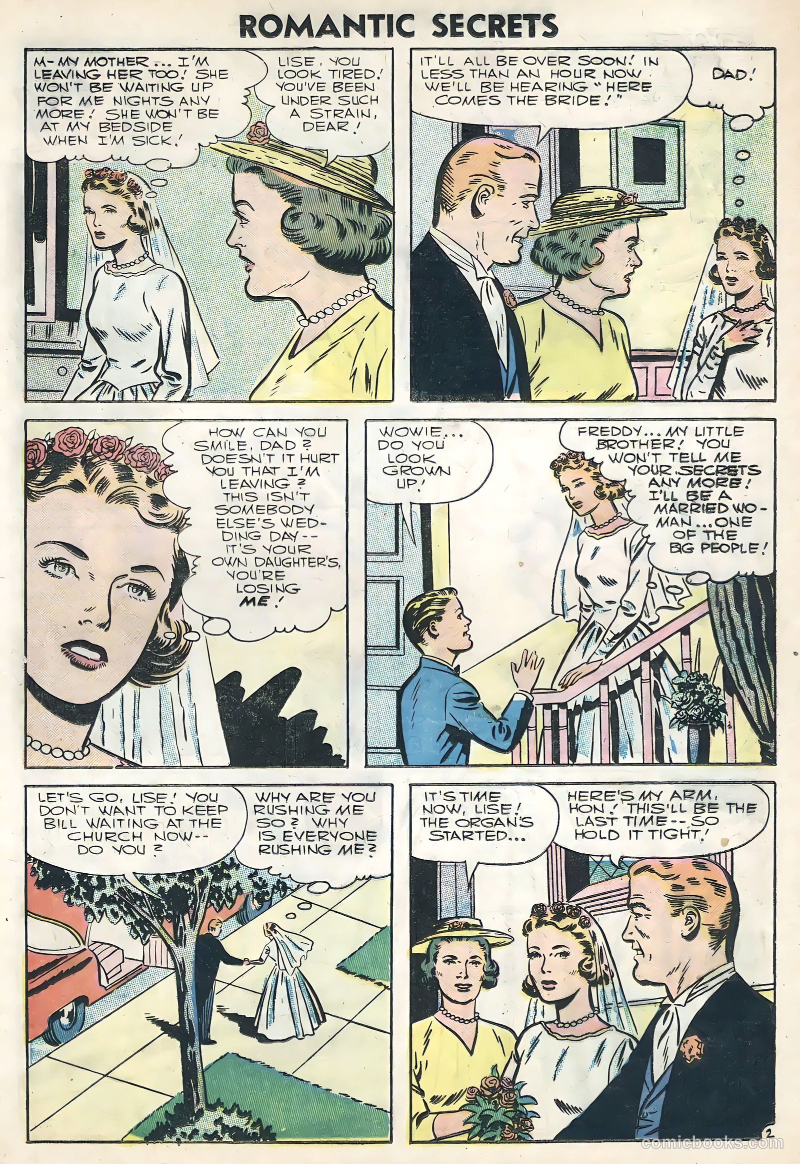 Romantic Secrets #9 (1956) — page 25 of 36