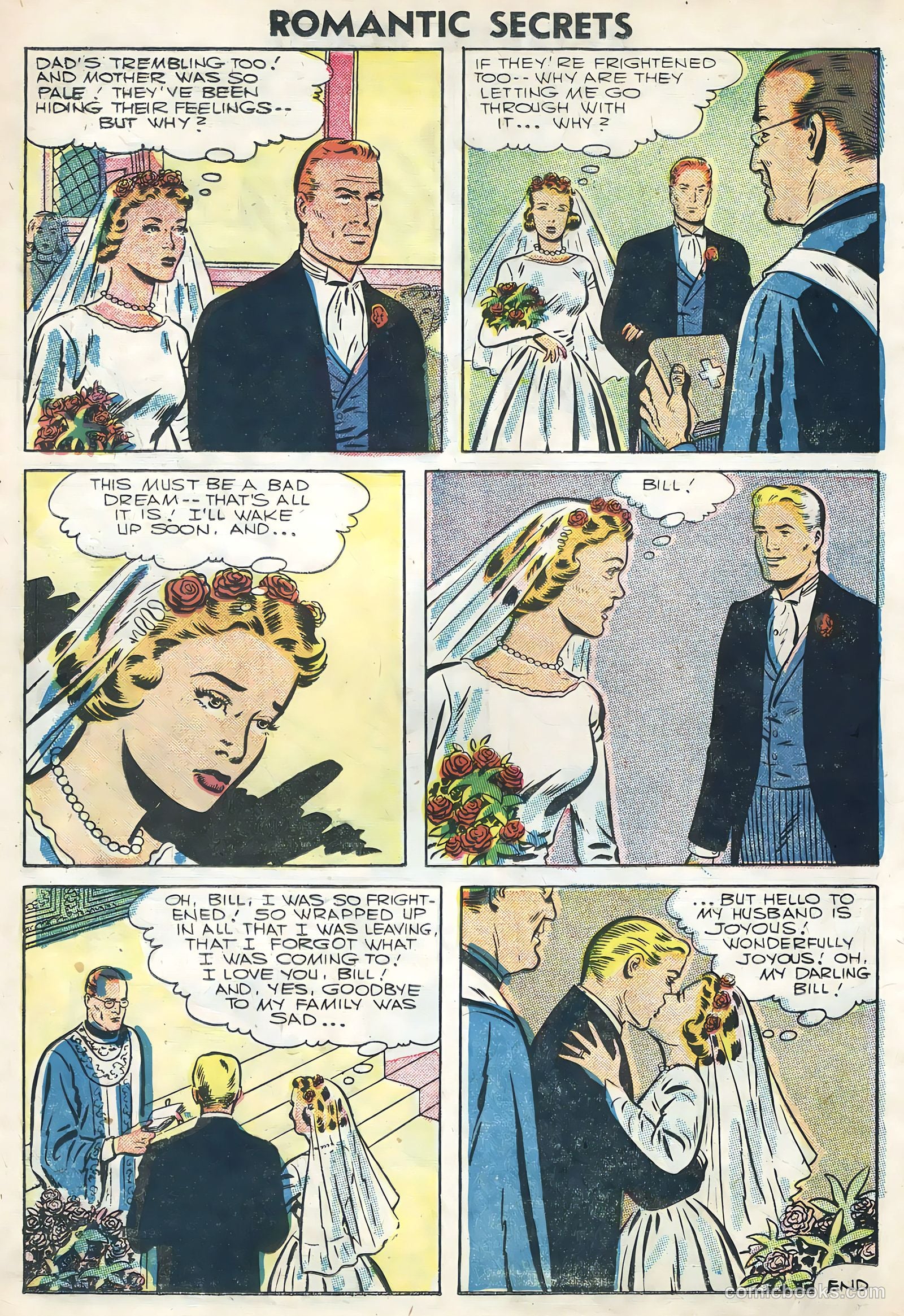 Romantic Secrets #9 (1956) — page 26 of 36