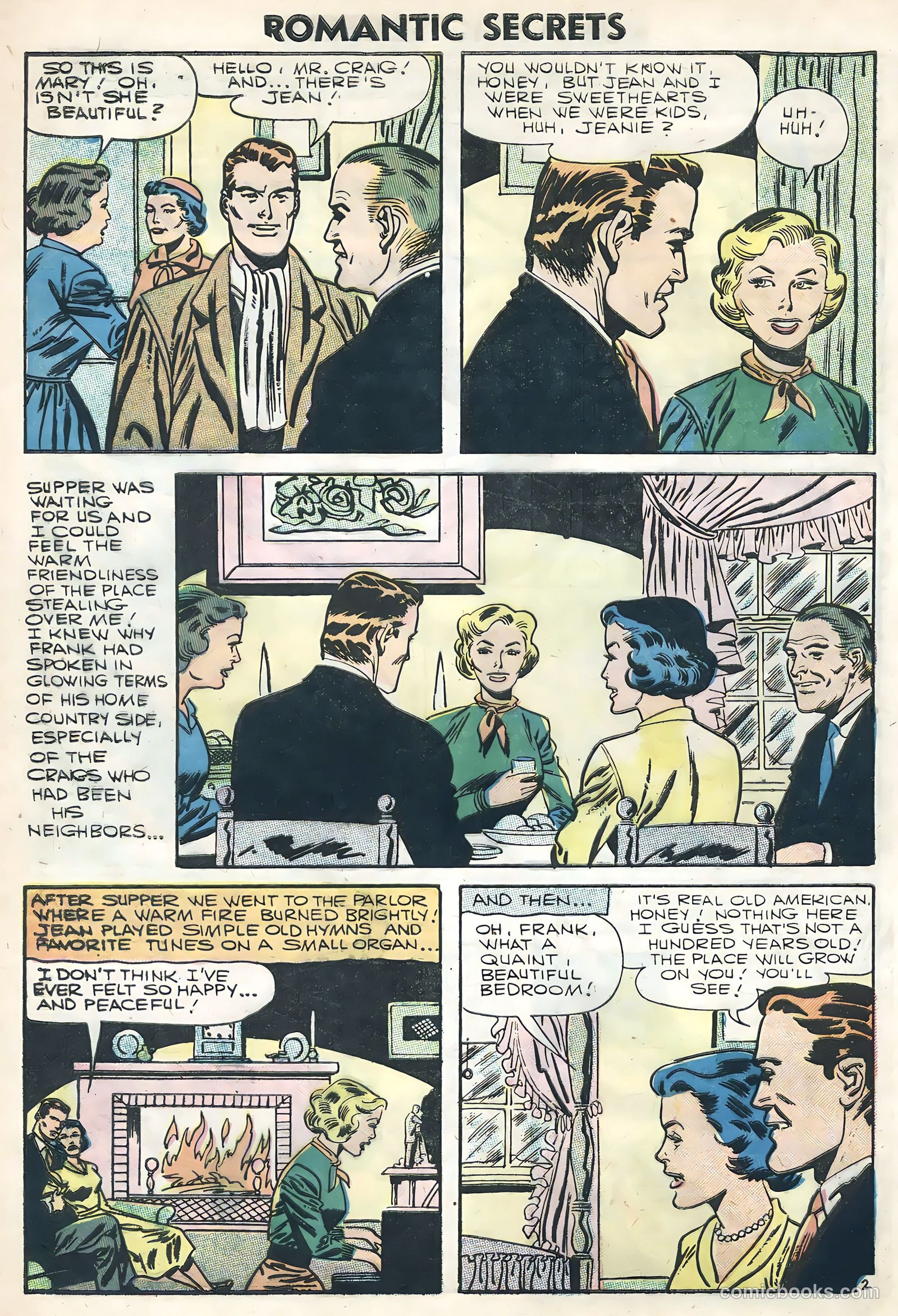Romantic Secrets #9 (1956) — page 28 of 36