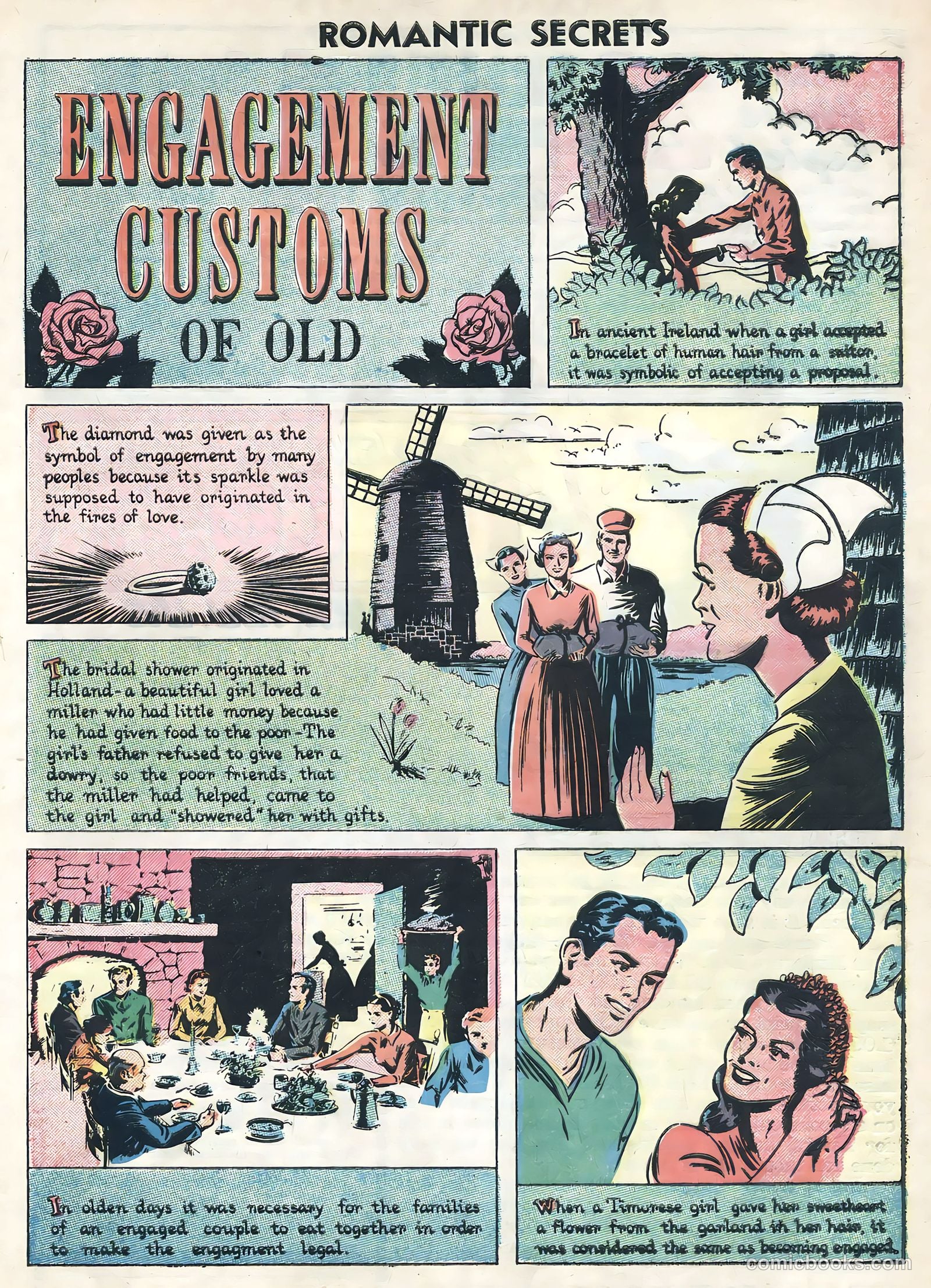 Romantic Secrets #9 (1956) — page 33 of 36