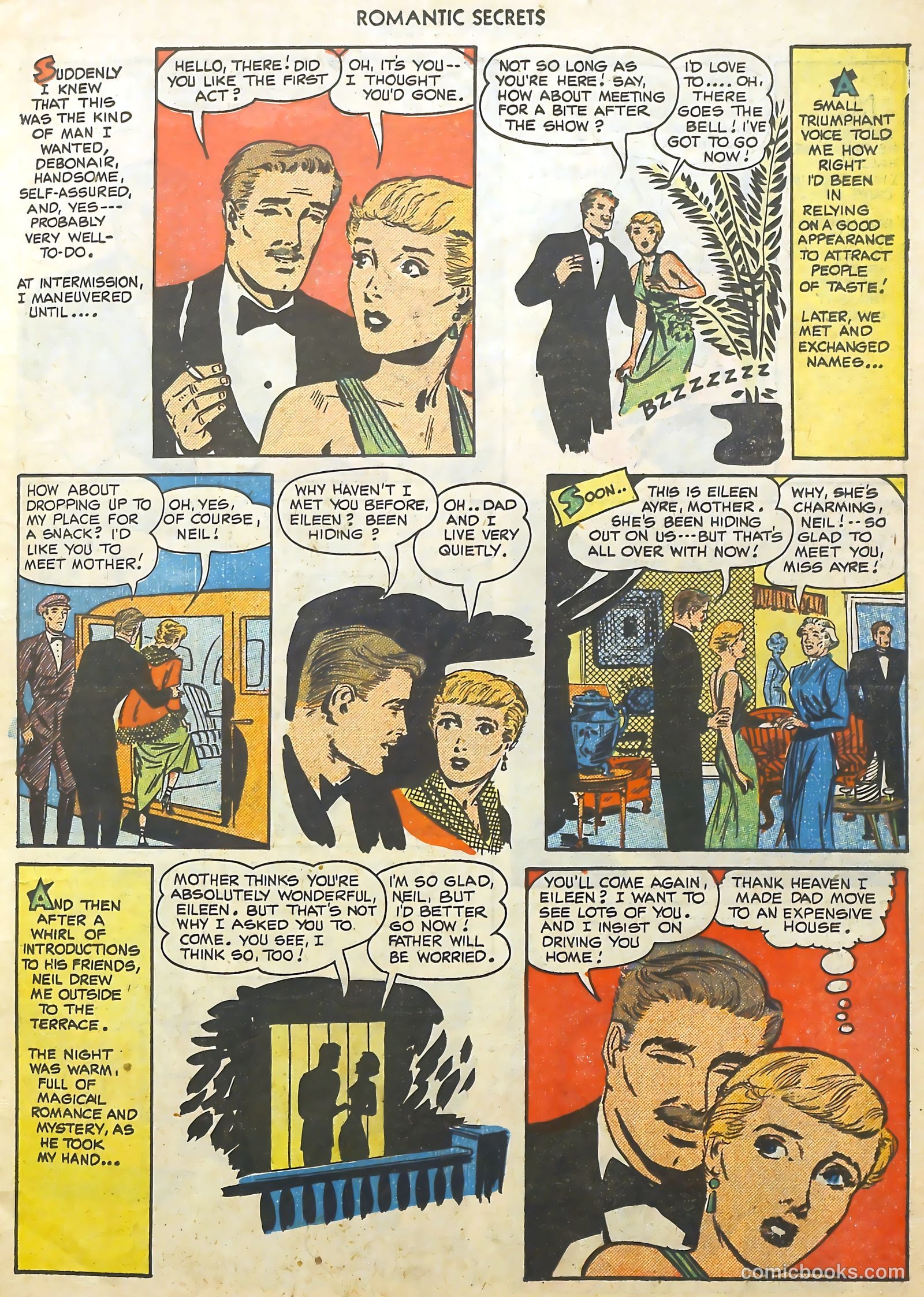 Romantic Secrets #9 (1950) — page 7 of 36