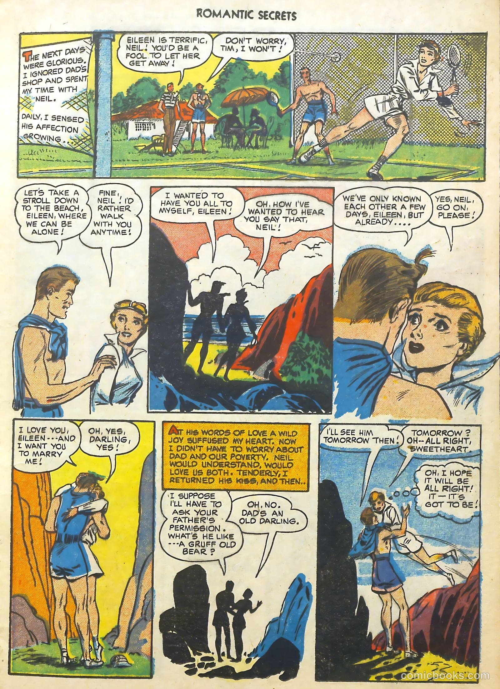 Romantic Secrets #9 (1950) — page 9 of 36