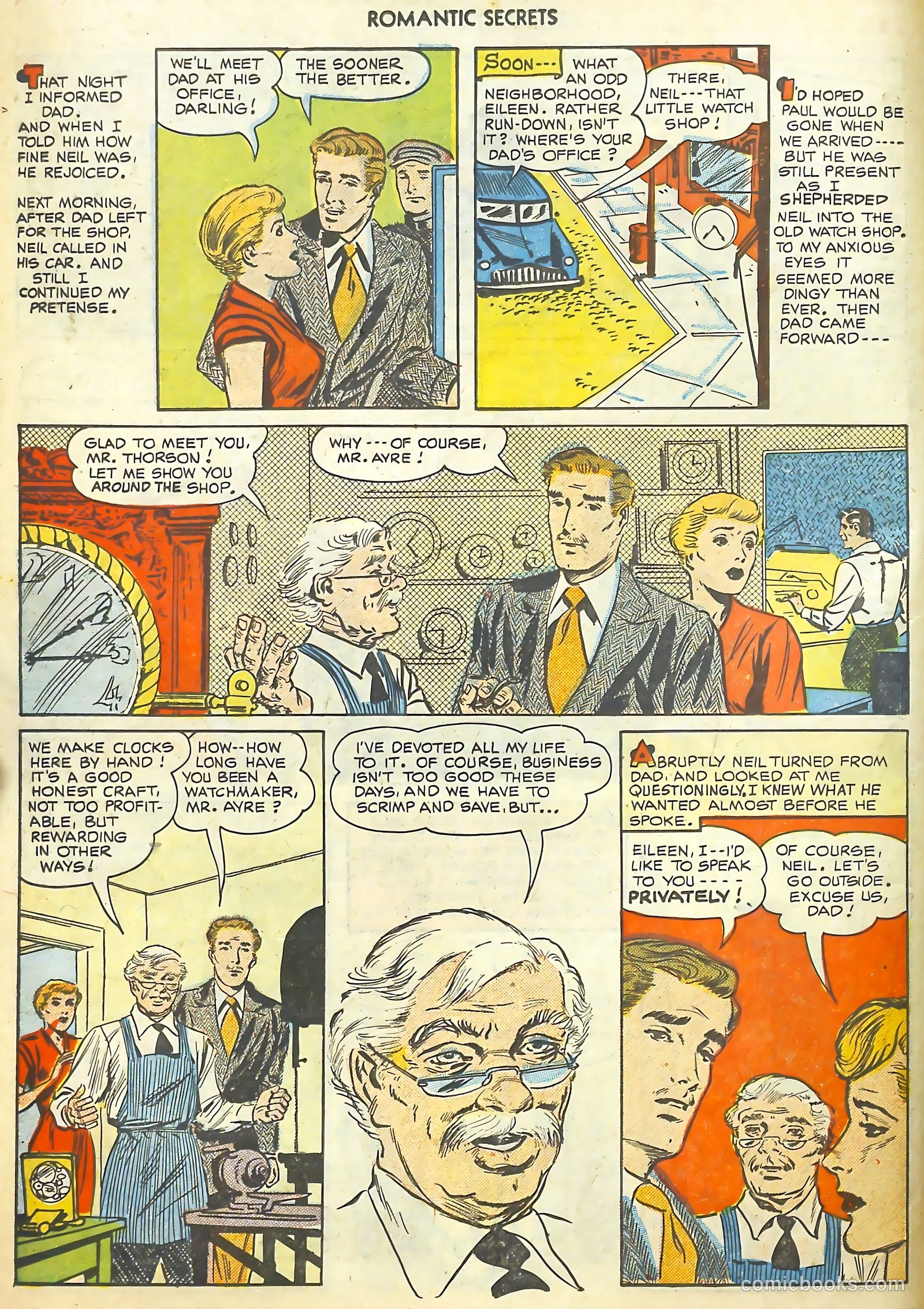 Romantic Secrets #9 (1950) — page 10 of 36