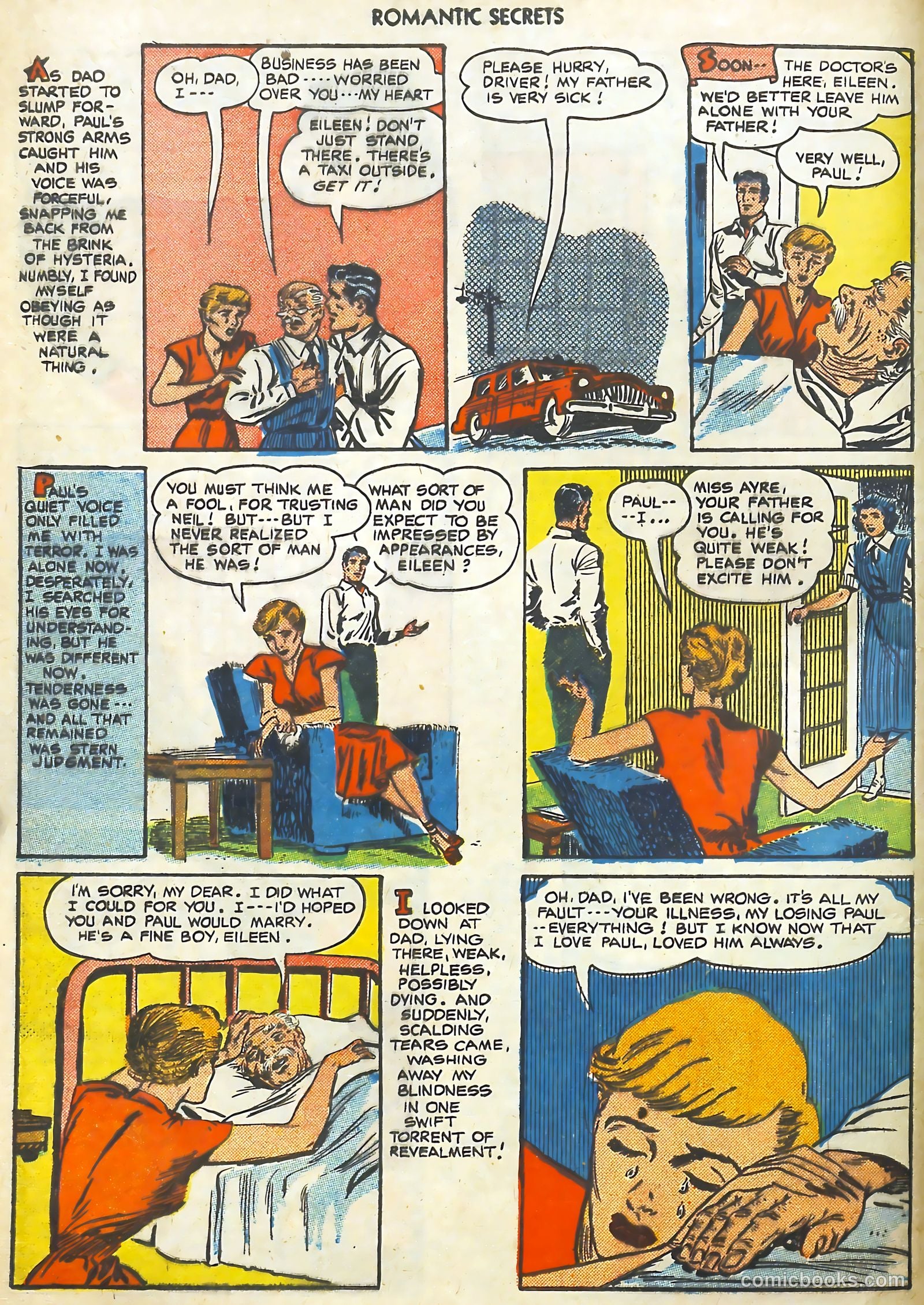 Romantic Secrets #9 (1950) — page 12 of 36