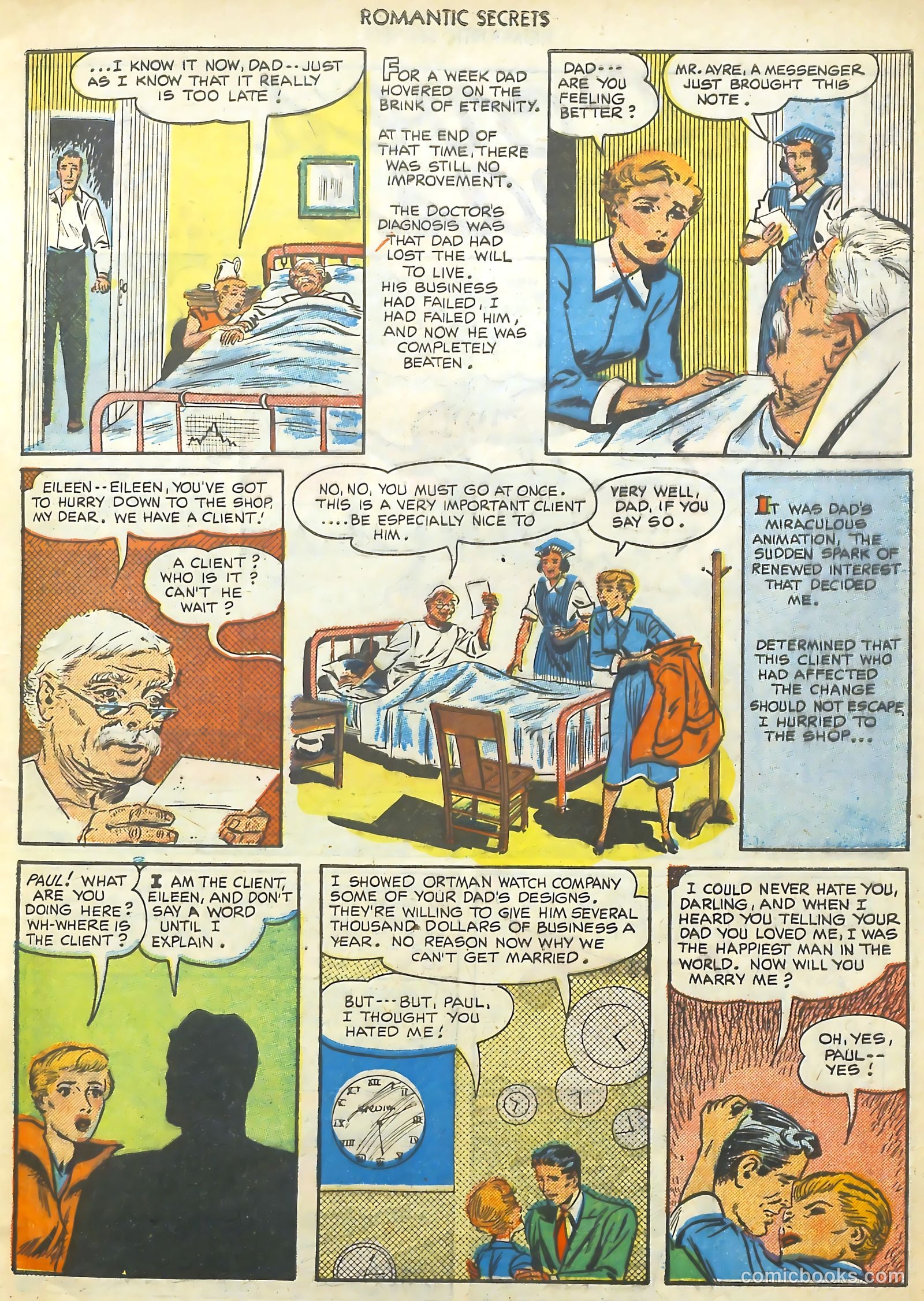 Romantic Secrets #9 (1950) — page 13 of 36