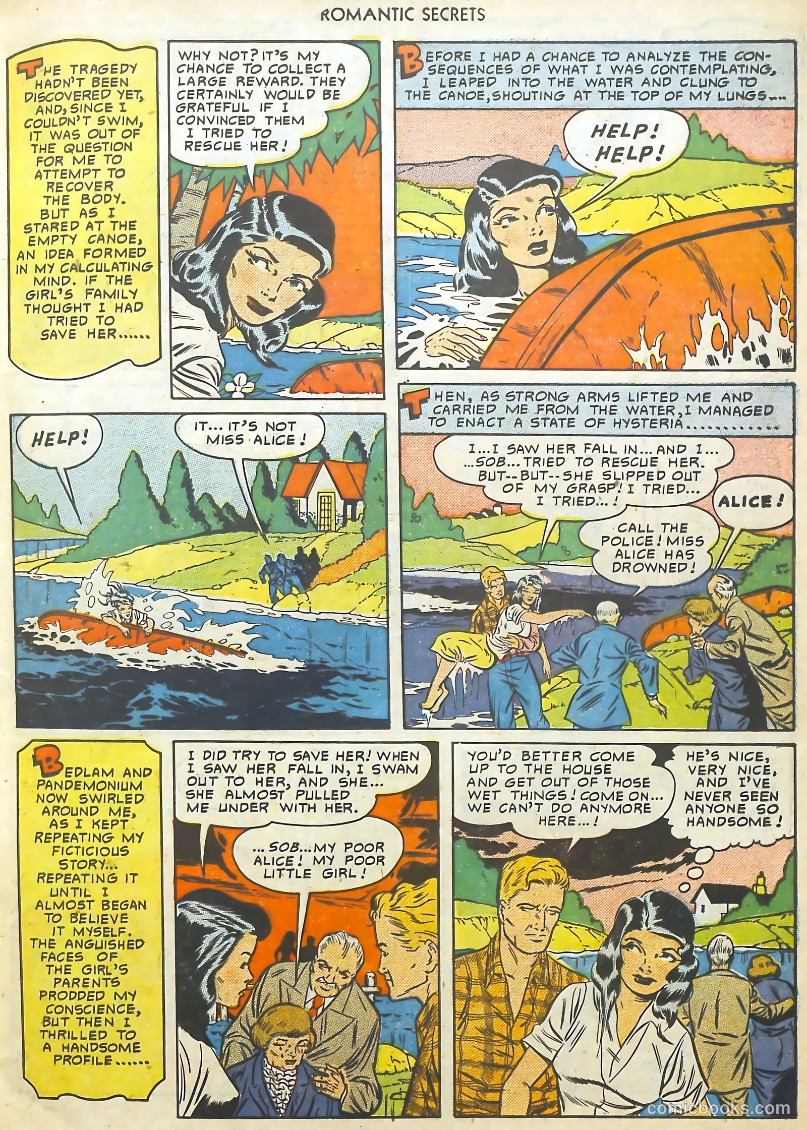 Romantic Secrets #9 (1950) — page 15 of 36