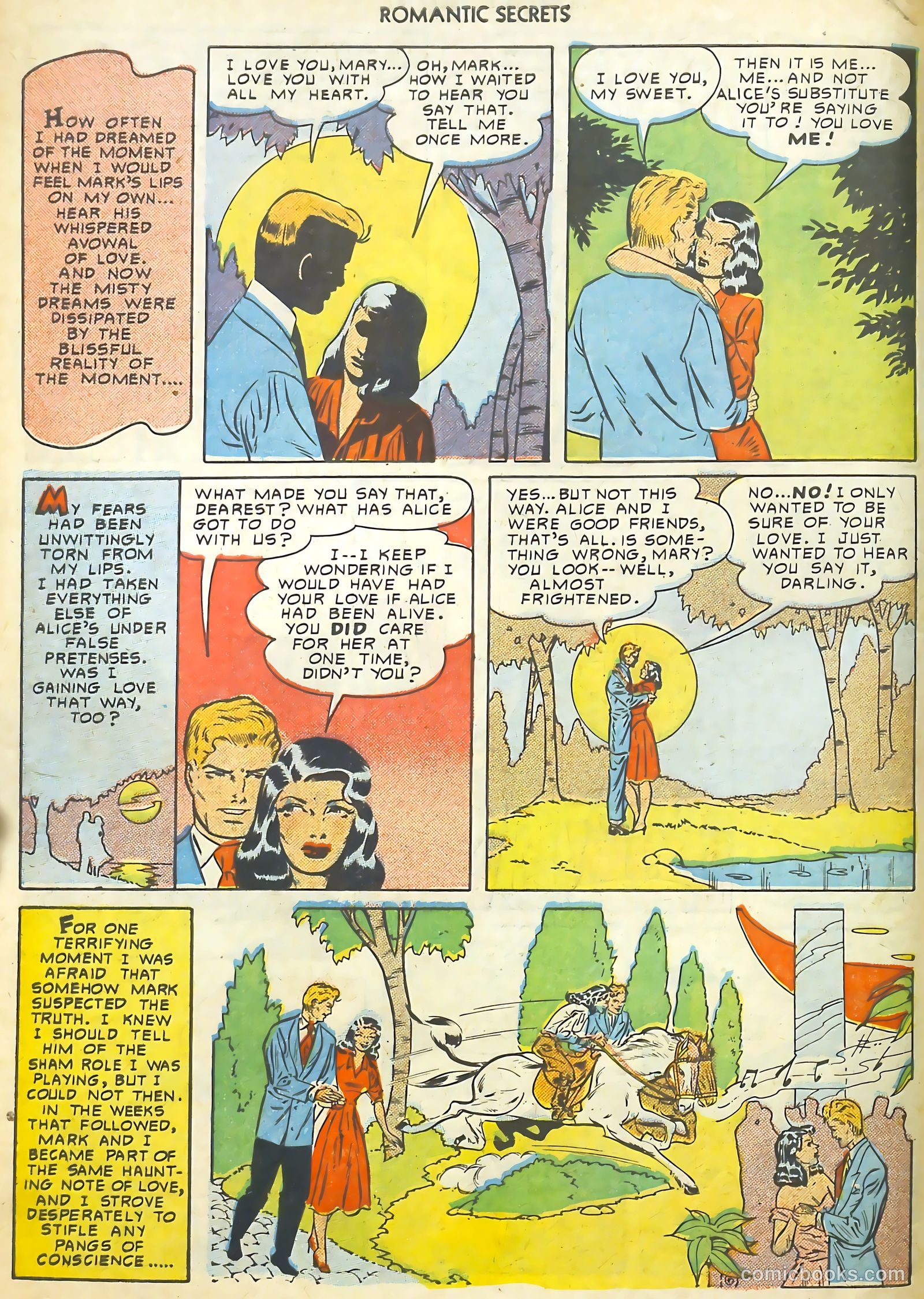 Romantic Secrets #9 (1950) — page 18 of 36