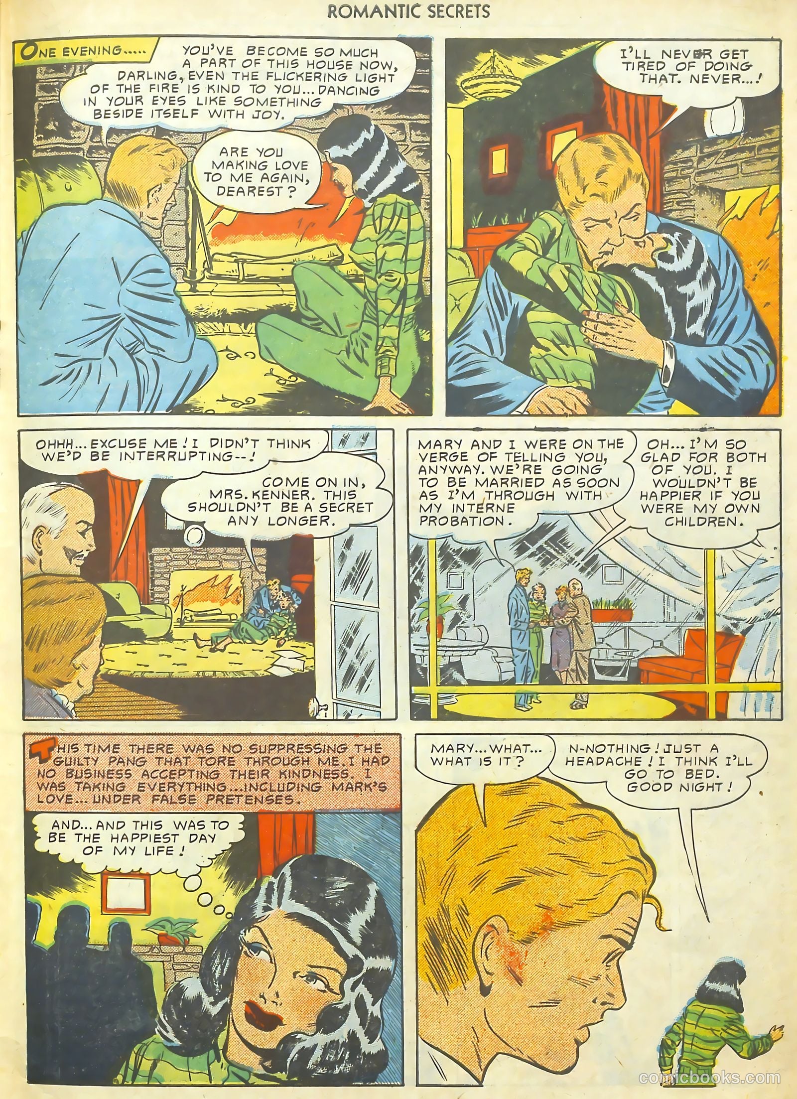 Romantic Secrets #9 (1950) — page 19 of 36