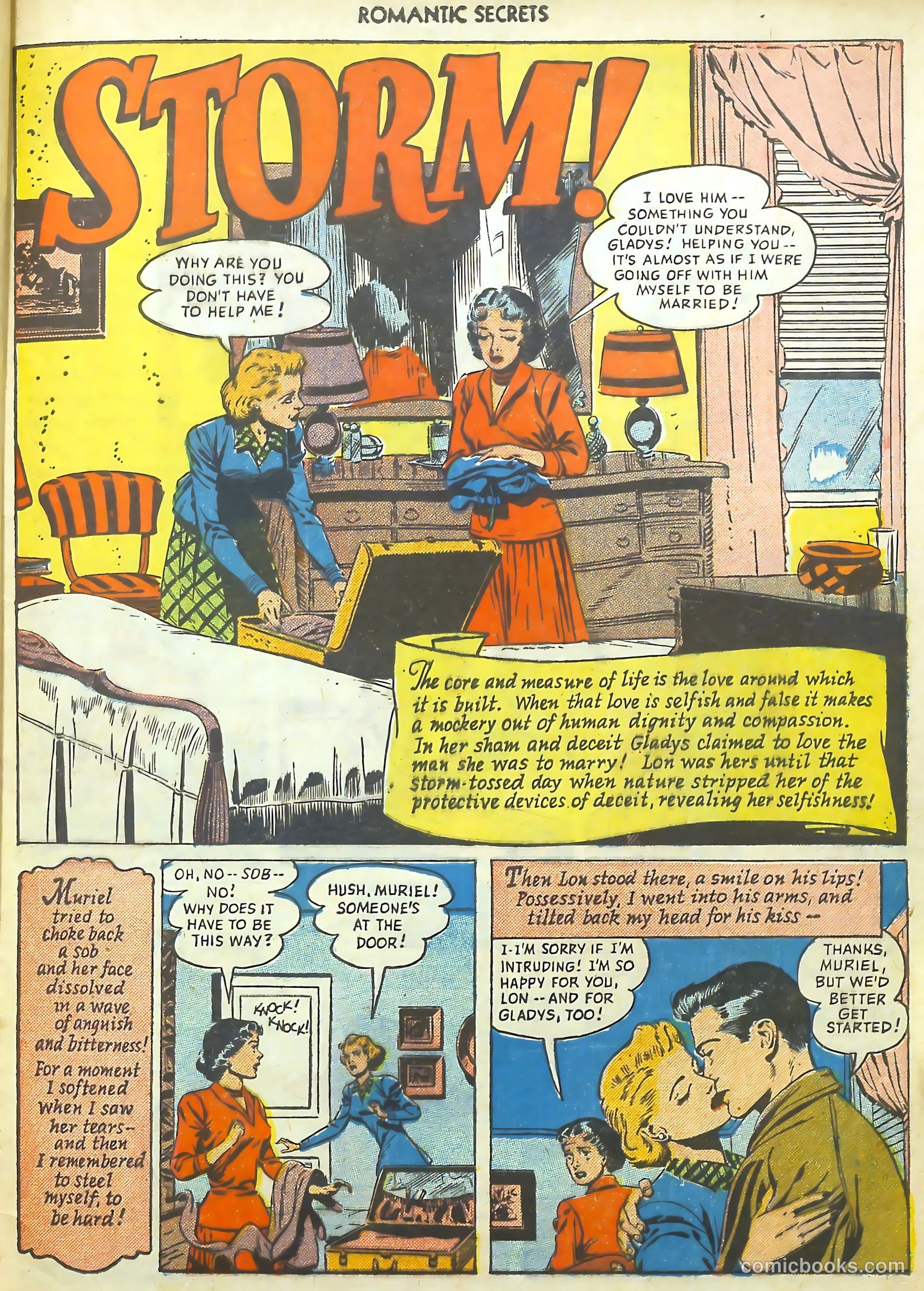 Romantic Secrets #9 (1950) — page 25 of 36