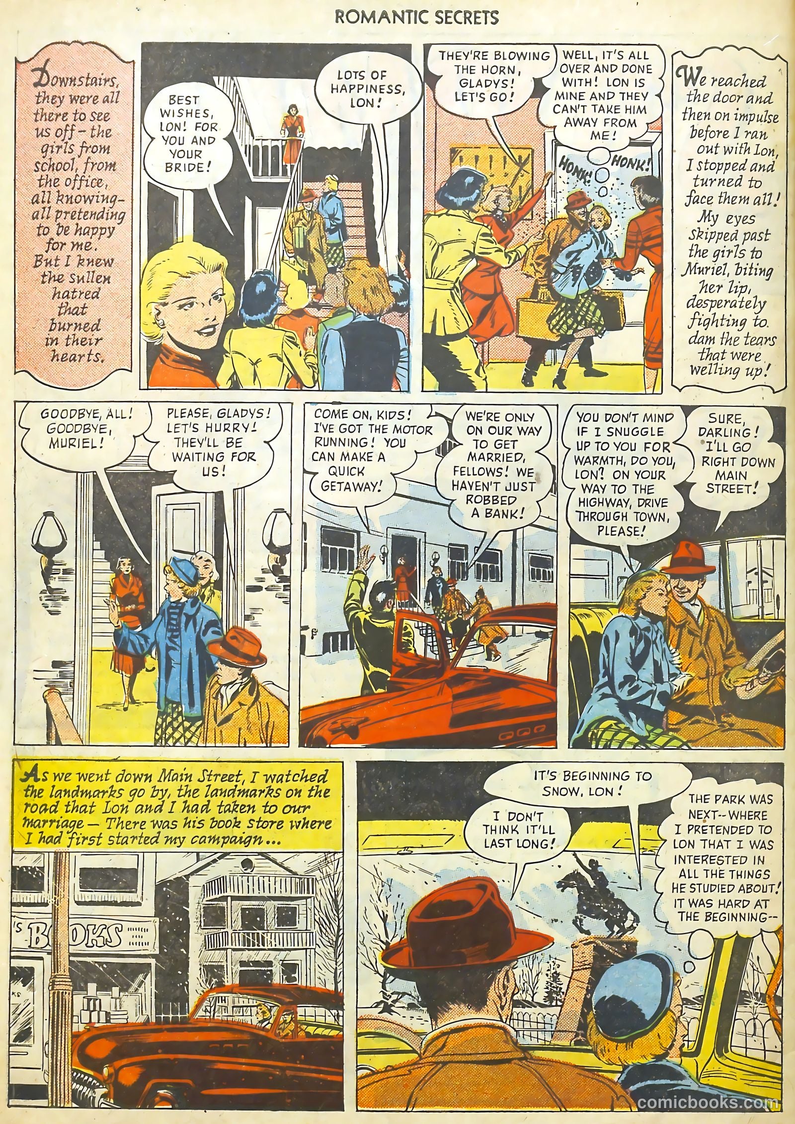 Romantic Secrets #9 (1950) — page 26 of 36