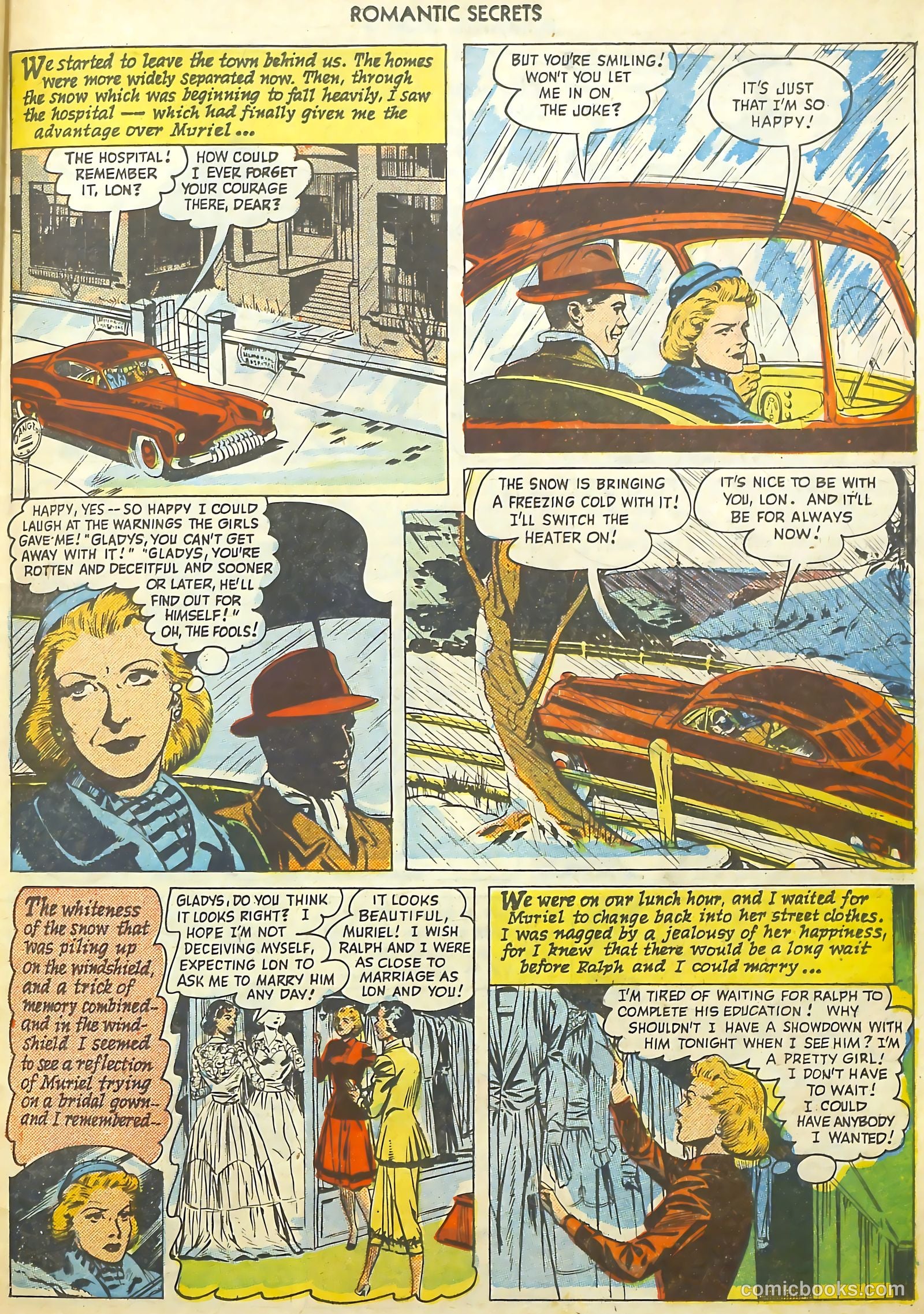Romantic Secrets #9 (1950) — page 27 of 36