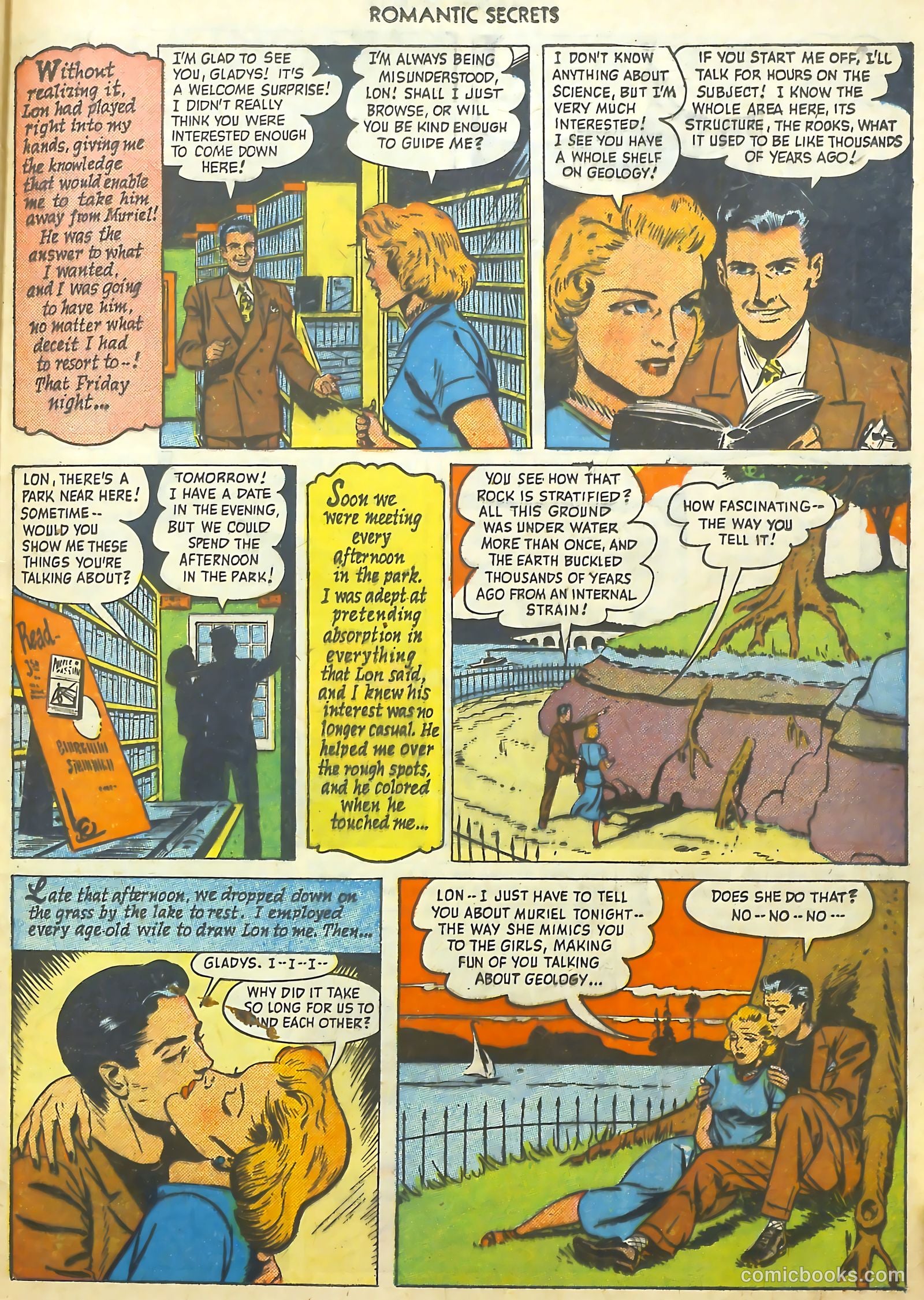 Romantic Secrets #9 (1950) — page 29 of 36
