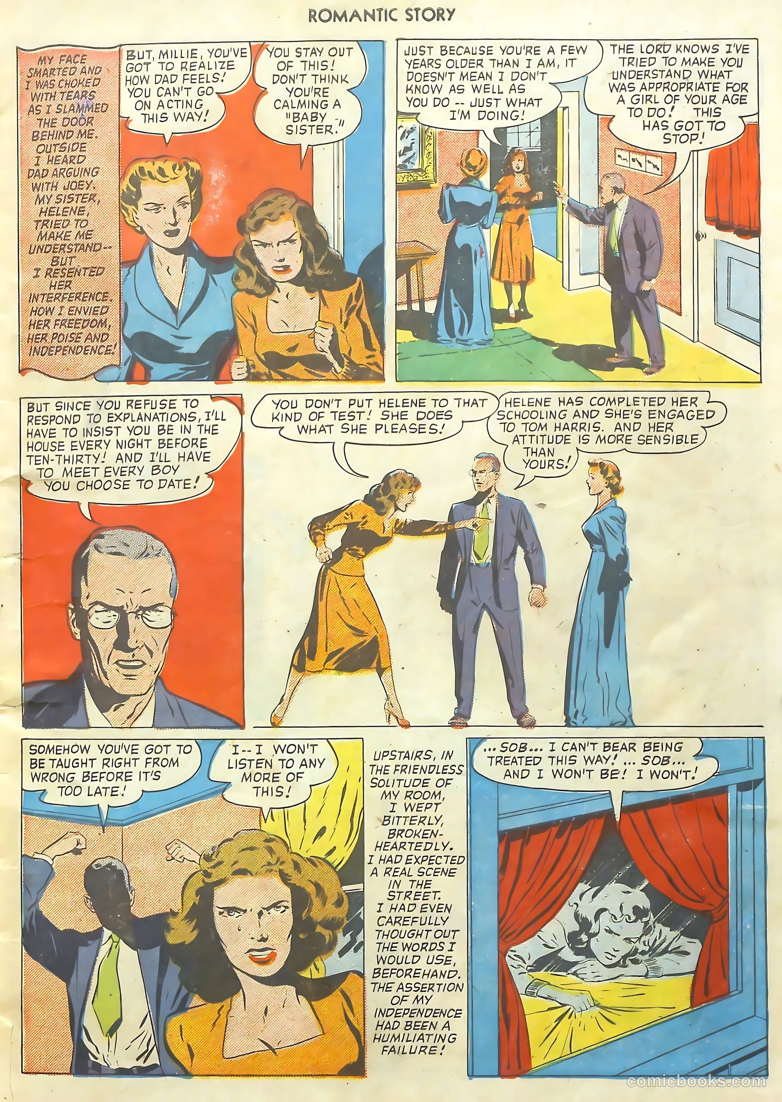 Romantic Story #10 (1951) — page 6 of 37