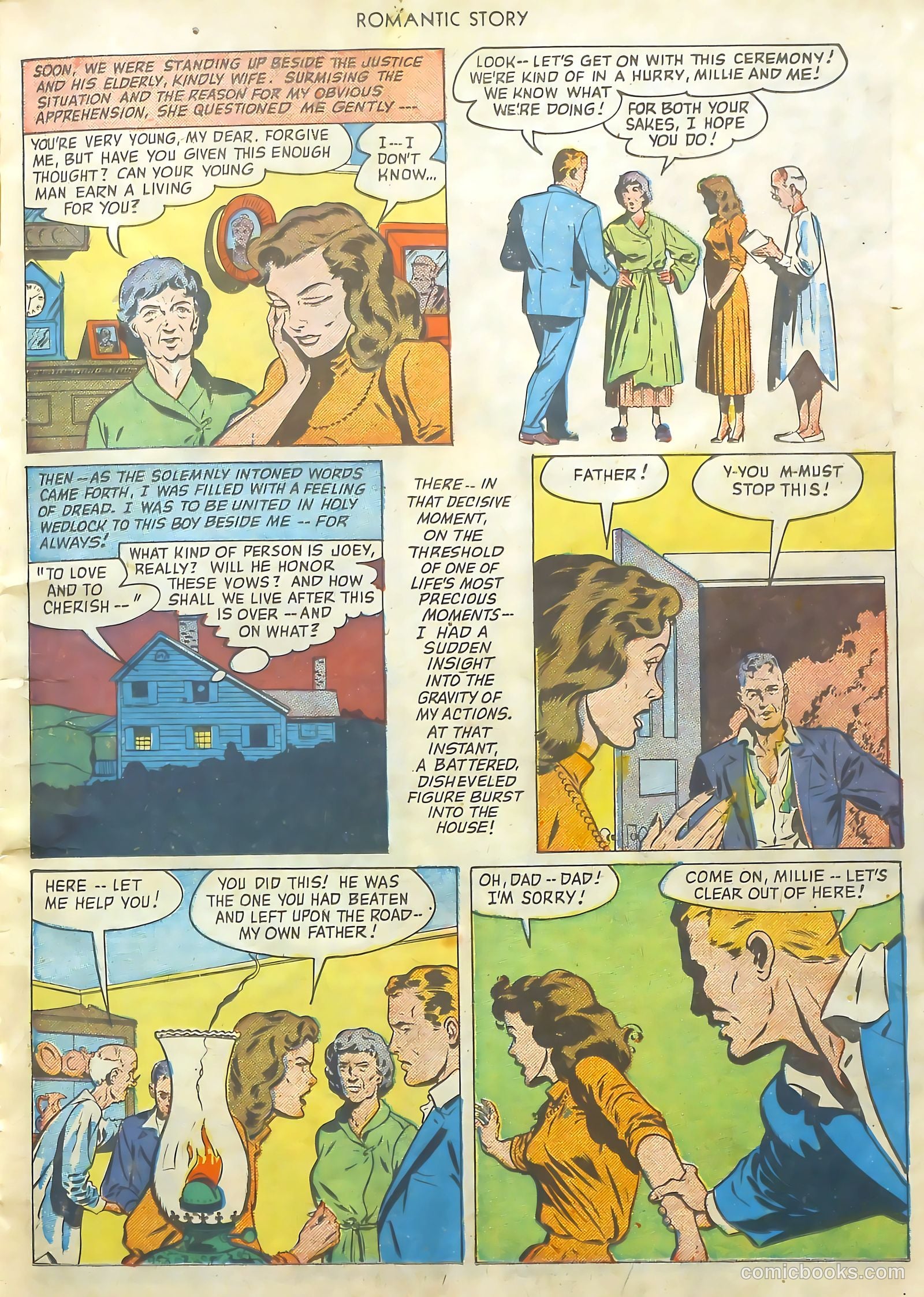 Romantic Story #10 (1951) — page 12 of 37