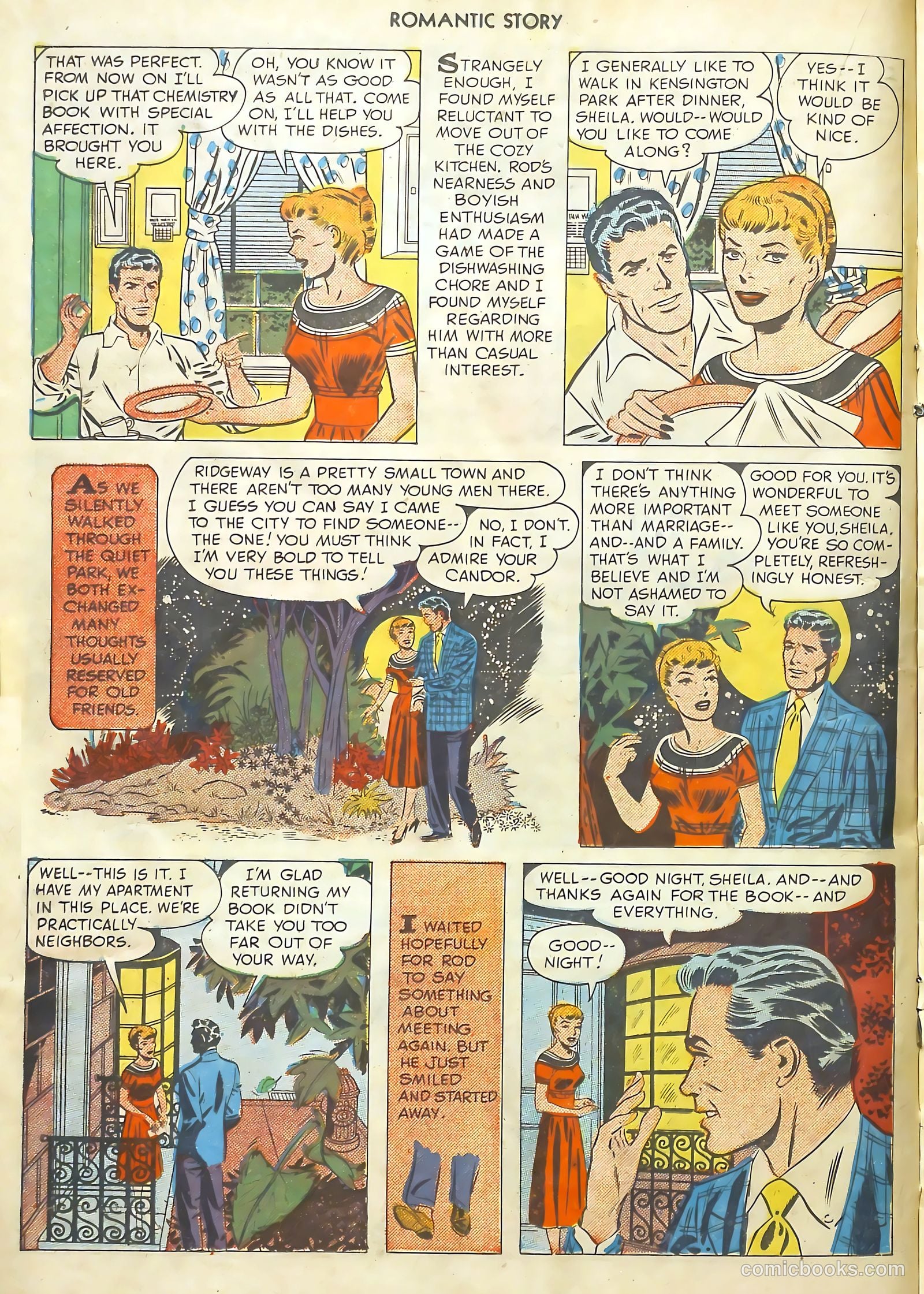 Romantic Story #10 (1951) — page 17 of 37