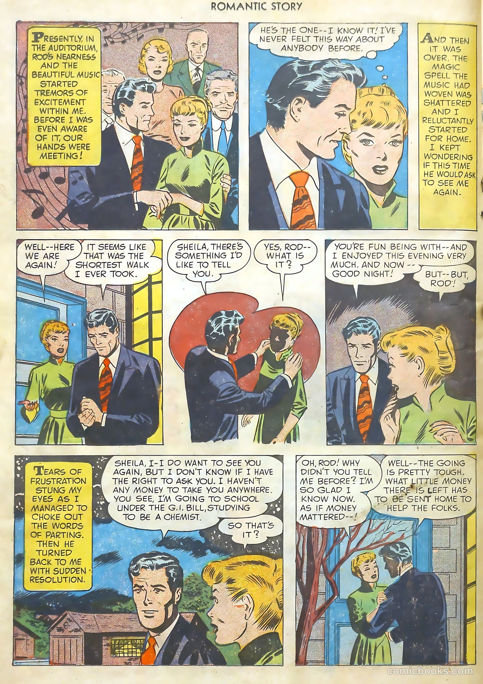 Romantic Story #10 (1951) — page 19 of 37