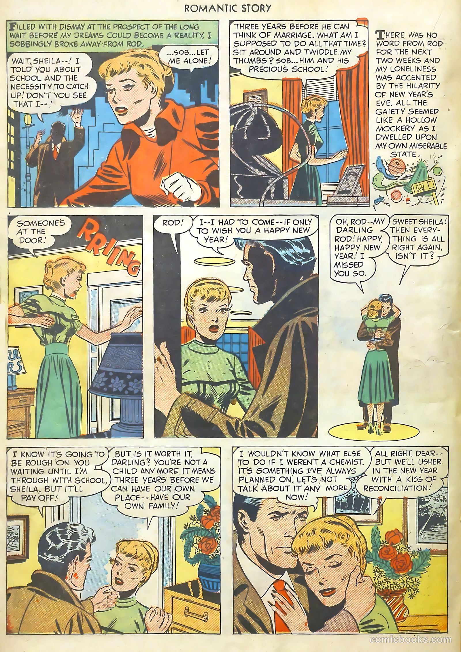 Romantic Story #10 (1951) — page 21 of 37