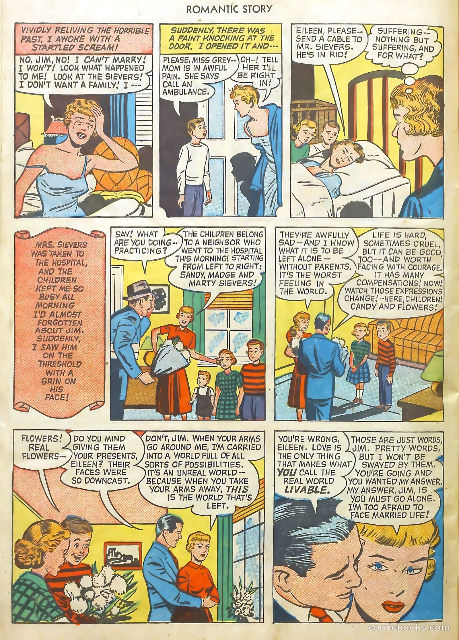 Romantic Story #10 (1951) — page 31 of 37