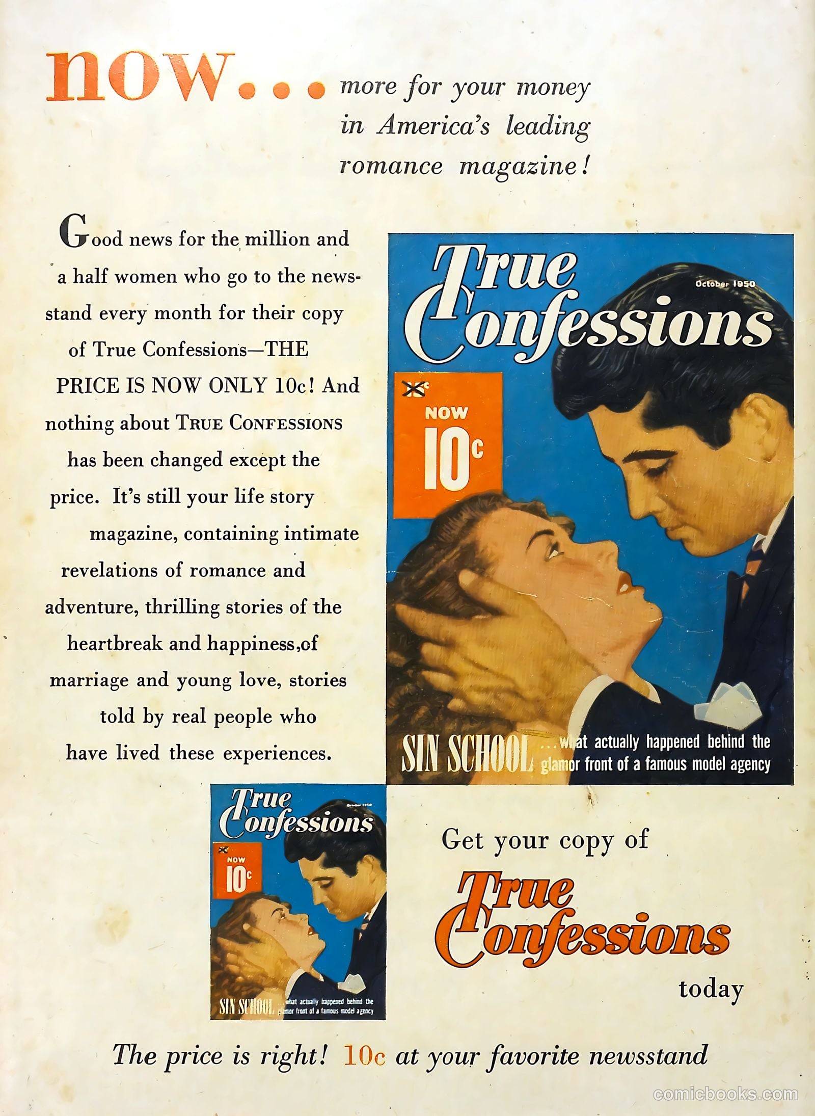 Romantic Story #10 (1951) — page 37 of 37
