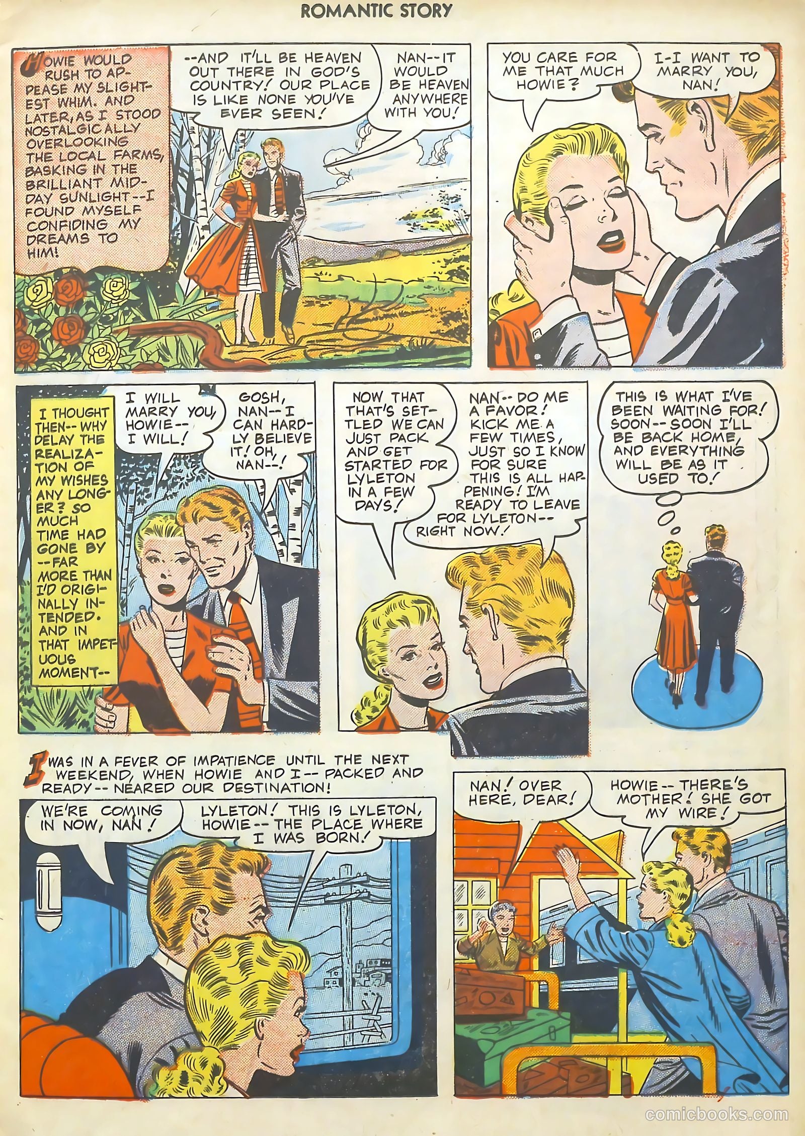Romantic Story #11 (1951) — page 17 of 36