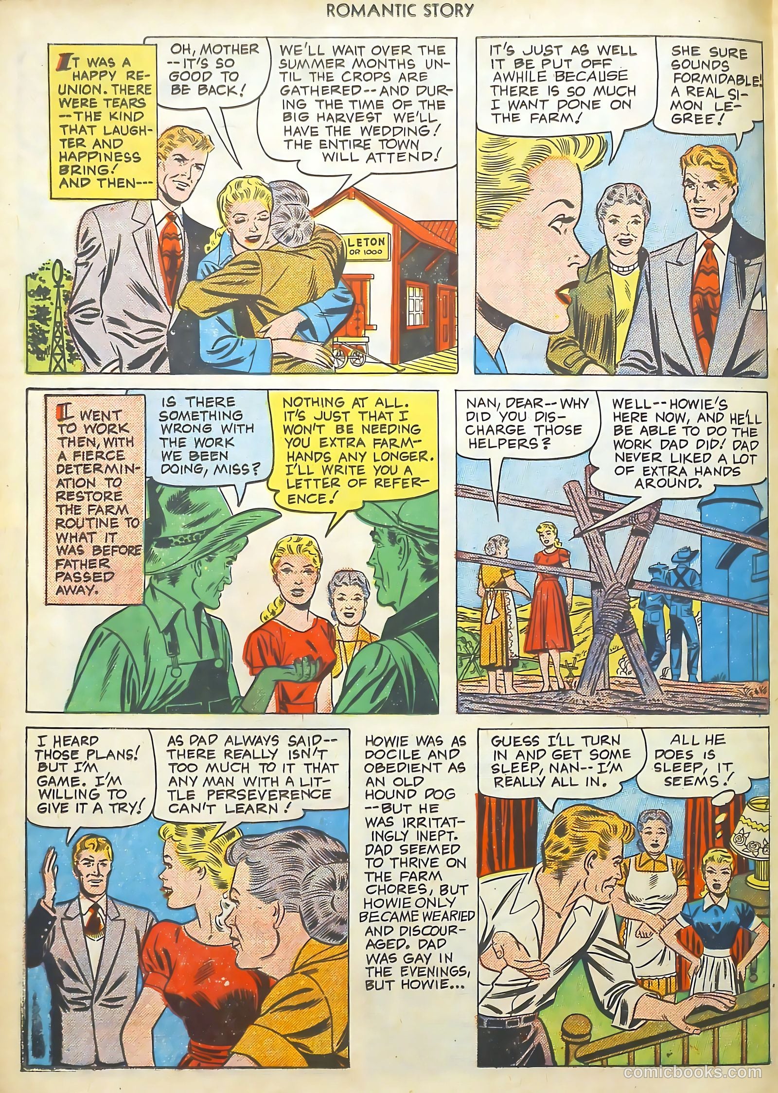 Romantic Story #11 (1951) — page 18 of 36