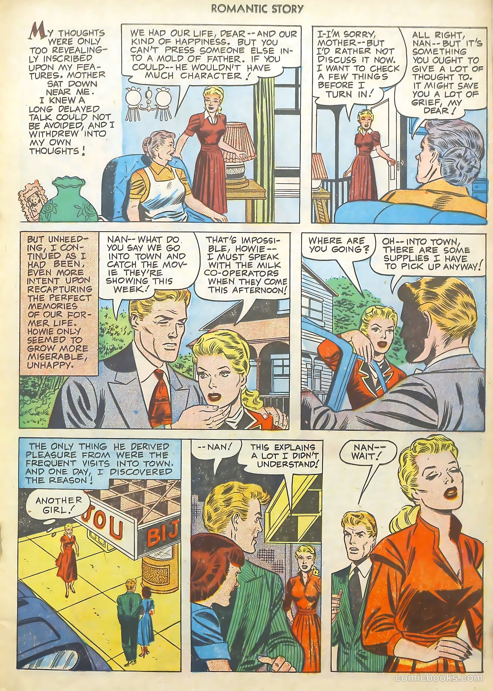 Romantic Story #11 (1951) — page 19 of 36