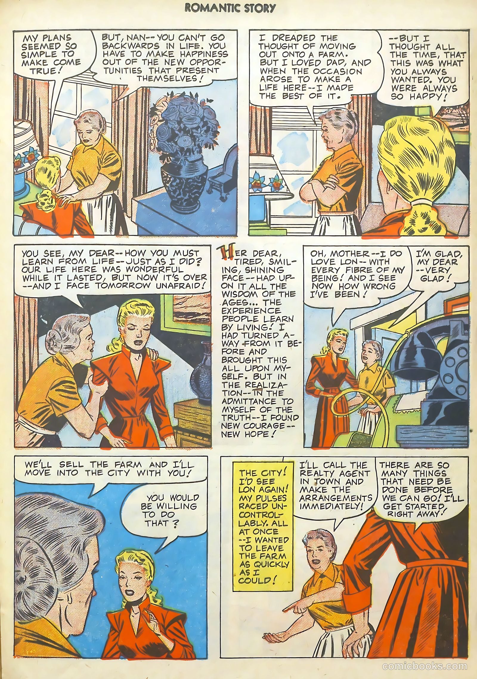 Romantic Story #11 (1951) — page 21 of 36