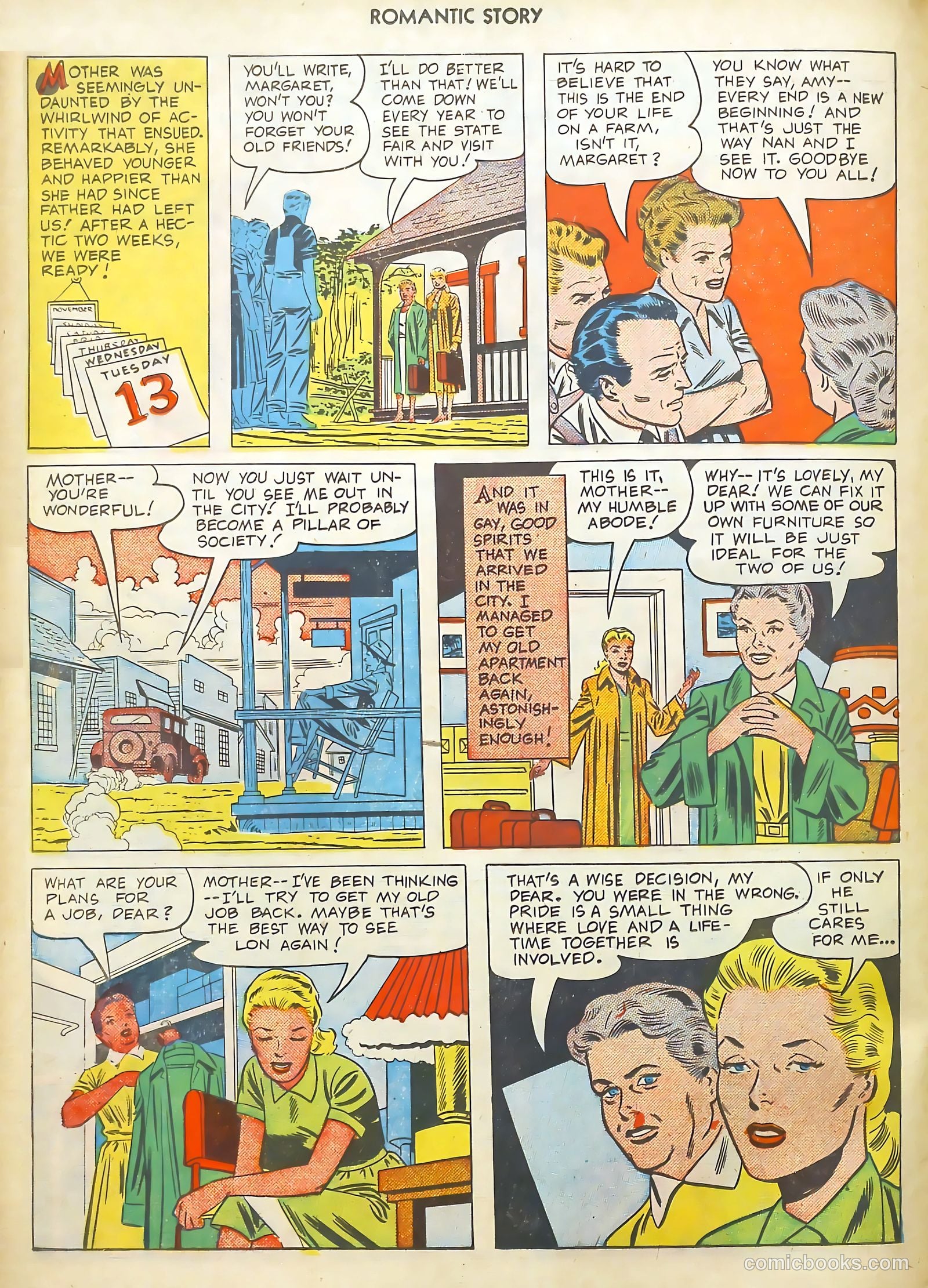 Romantic Story #11 (1951) — page 22 of 36