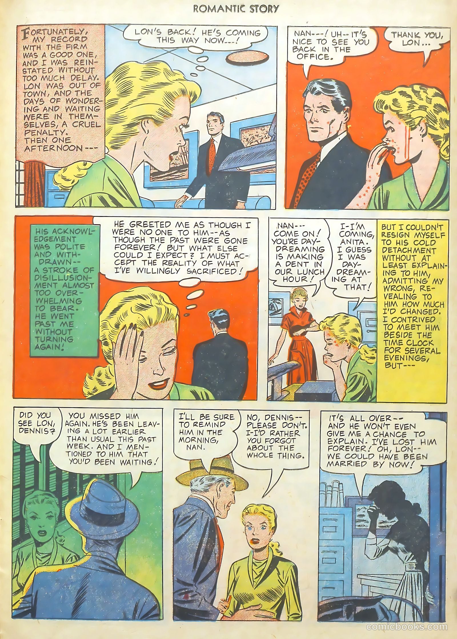 Romantic Story #11 (1951) — page 23 of 36