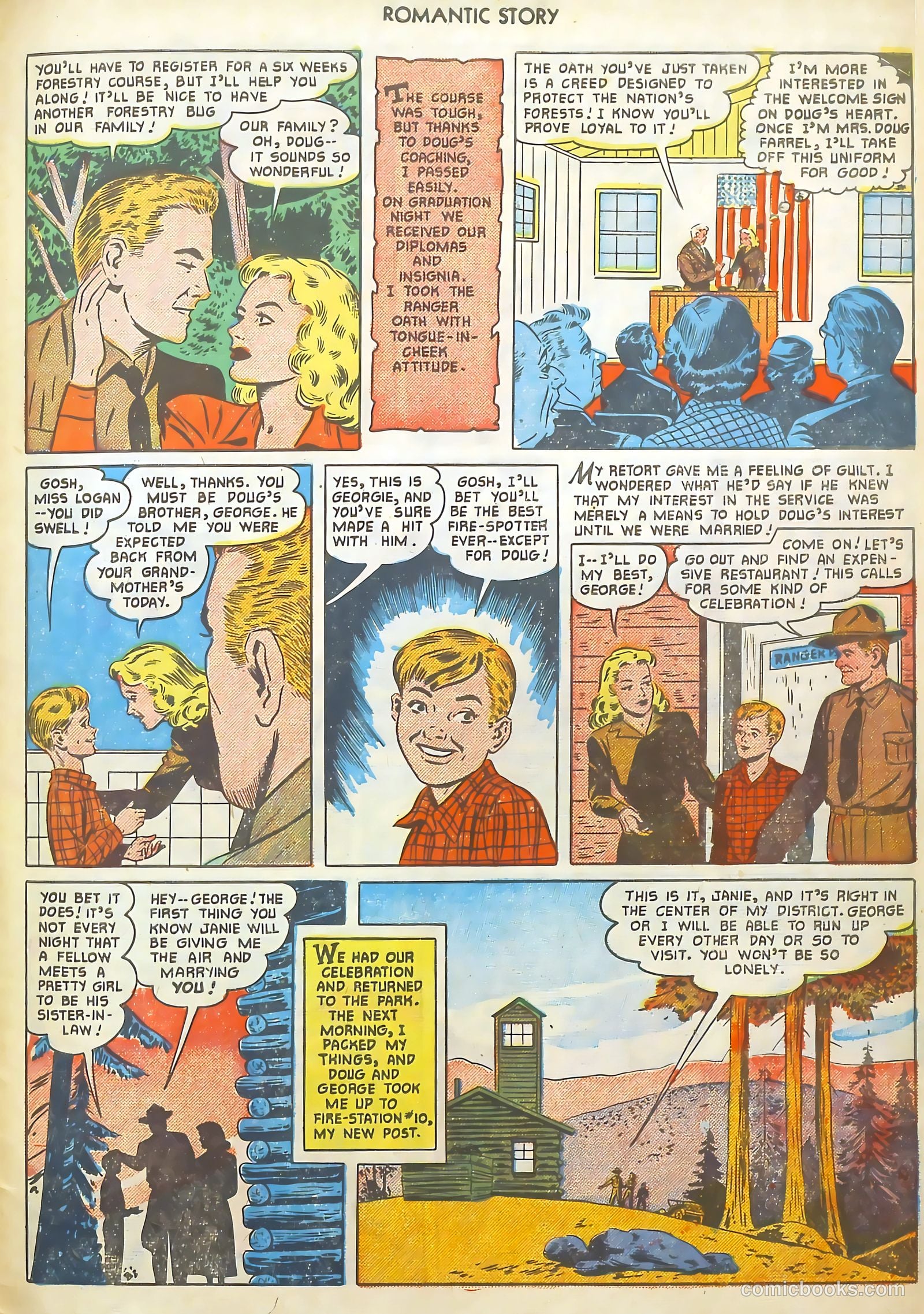 Romantic Story #11 (1951) — page 31 of 36