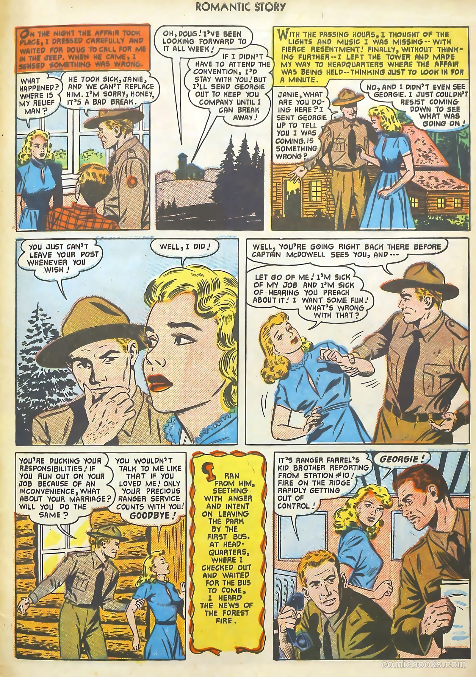 Romantic Story #11 (1951) — page 33 of 36