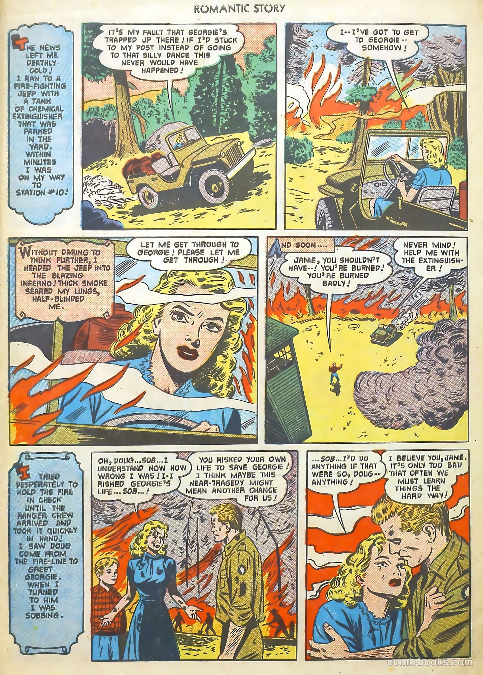 Romantic Story #11 (1951) — page 34 of 36